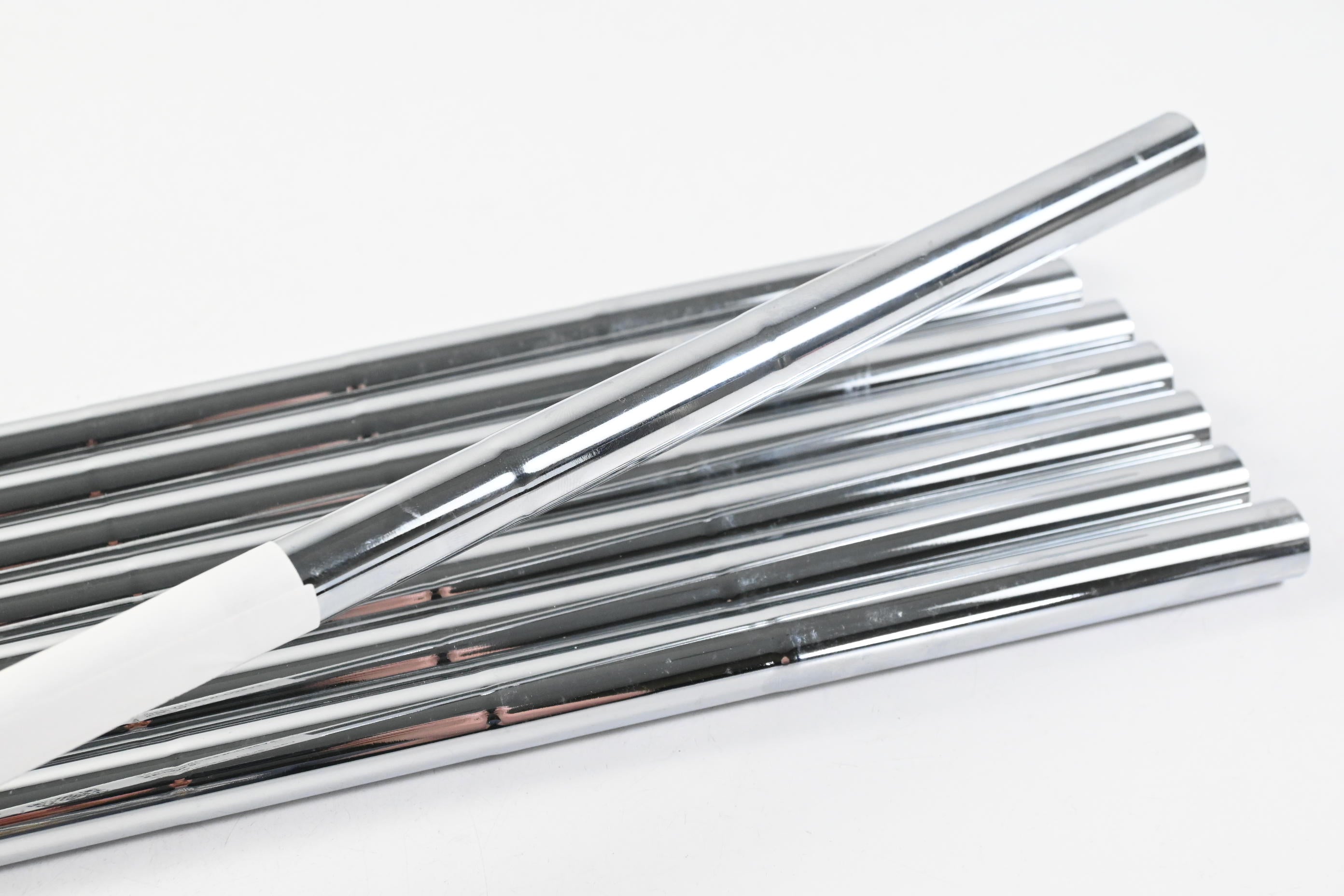 True Temper Iron Shafts / Regular Flex / Set of 8 / .355" Tip / Uncut