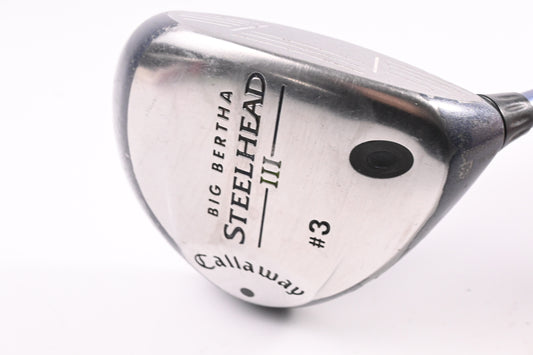 Ladies Callaway Steelhead III #3 Wood / 15 Degree / Ladies Flex System III Shaft