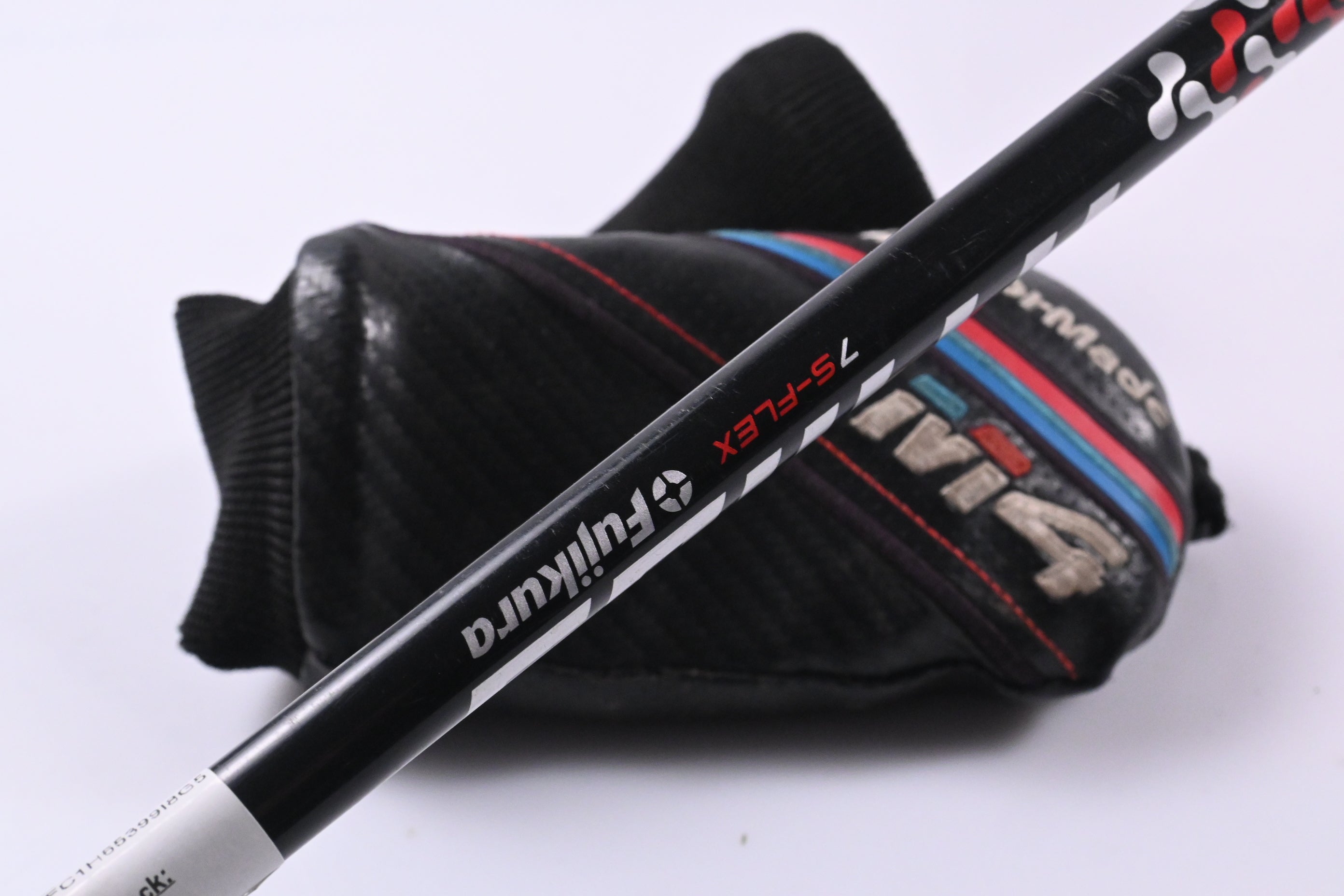 Left Hand Taylormade M4 #4 Hybrid / 22 Degree / Stiff Flex Atmos Red 7 Shaft