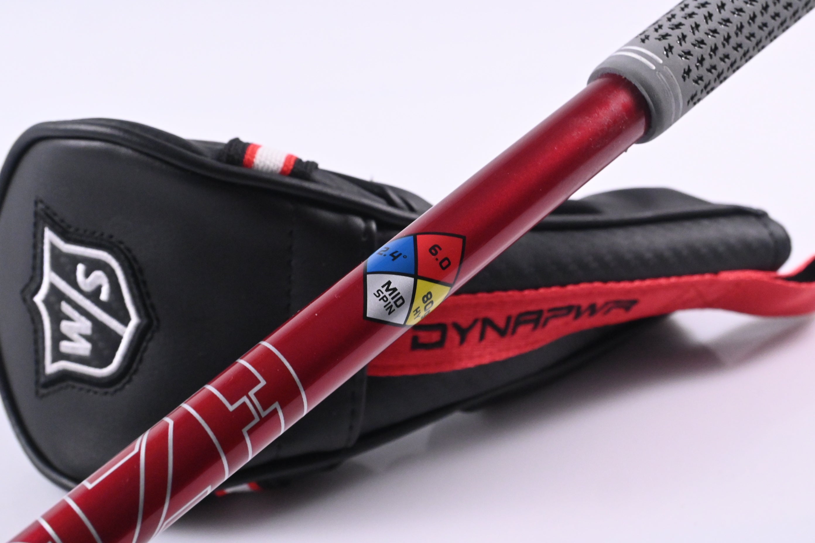 Wilson DYNAPWR 2025 #4 Hybrid / 22 Degree / Stiff Flex HZRDUS Smoke Red RDX 80