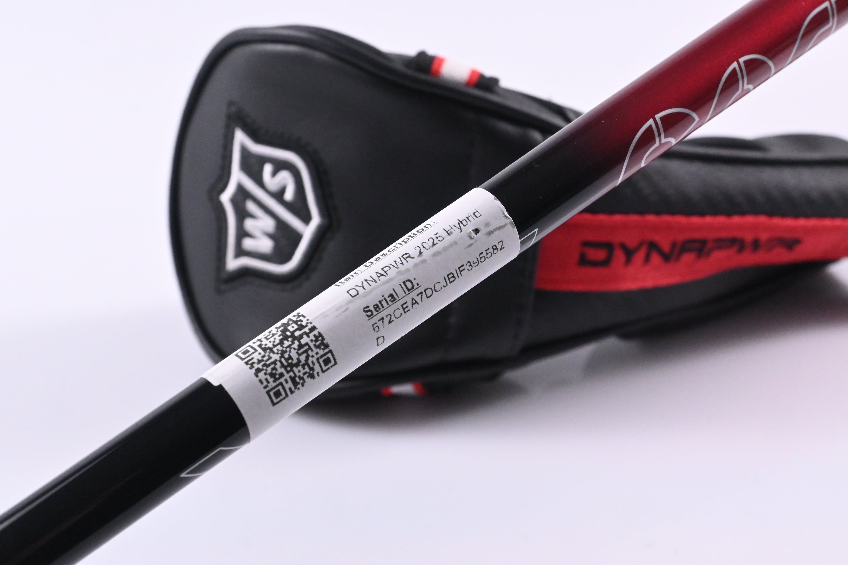 Wilson DYNAPWR 2025 #4 Hybrid / 22 Degree / Stiff Flex HZRDUS Smoke Red RDX 80