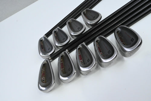 Wilson Deep Red Irons / 3-PW+SW / Regular Flex Wilson Tri-Ply Shafts