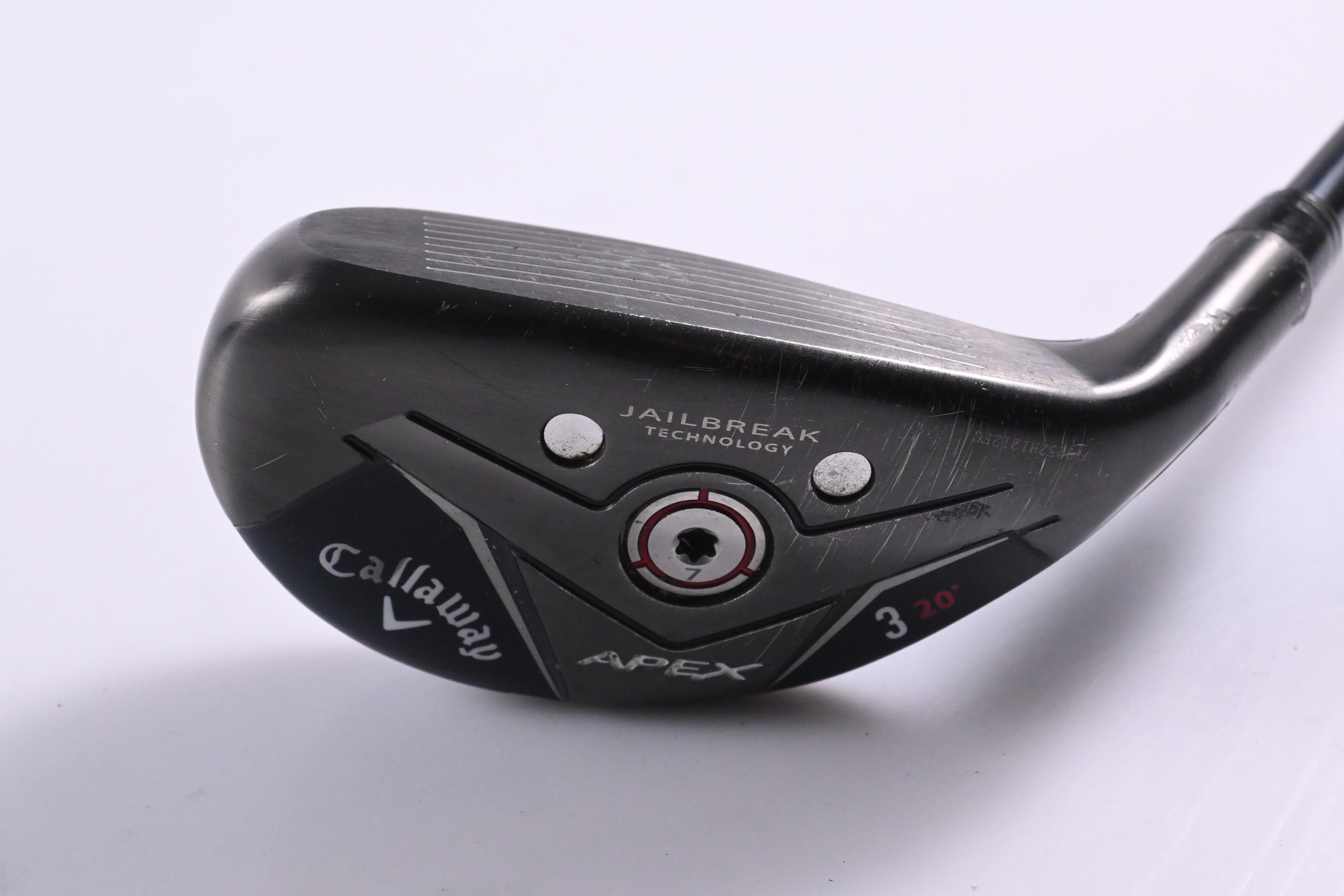 Callaway Apex 2019 #3 Hybrid / 20 Degree / Stiff Flex UST Mamiya Recoil 75 Shaft