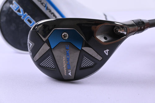 Callaway Paradym Ai Smoke #4 Hybrid / 21 Degree / Stiff Flex Cypher 2.0 70