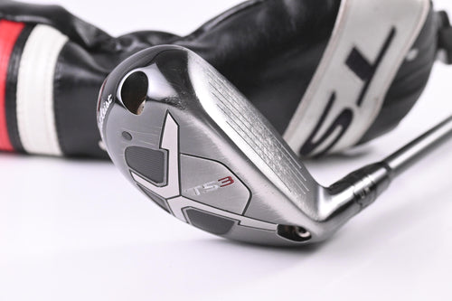 Titleist TS3 #3 Hybrid / 19 Degree / Stiff Flex Hzrdus Smoke Black 80 Shaft
