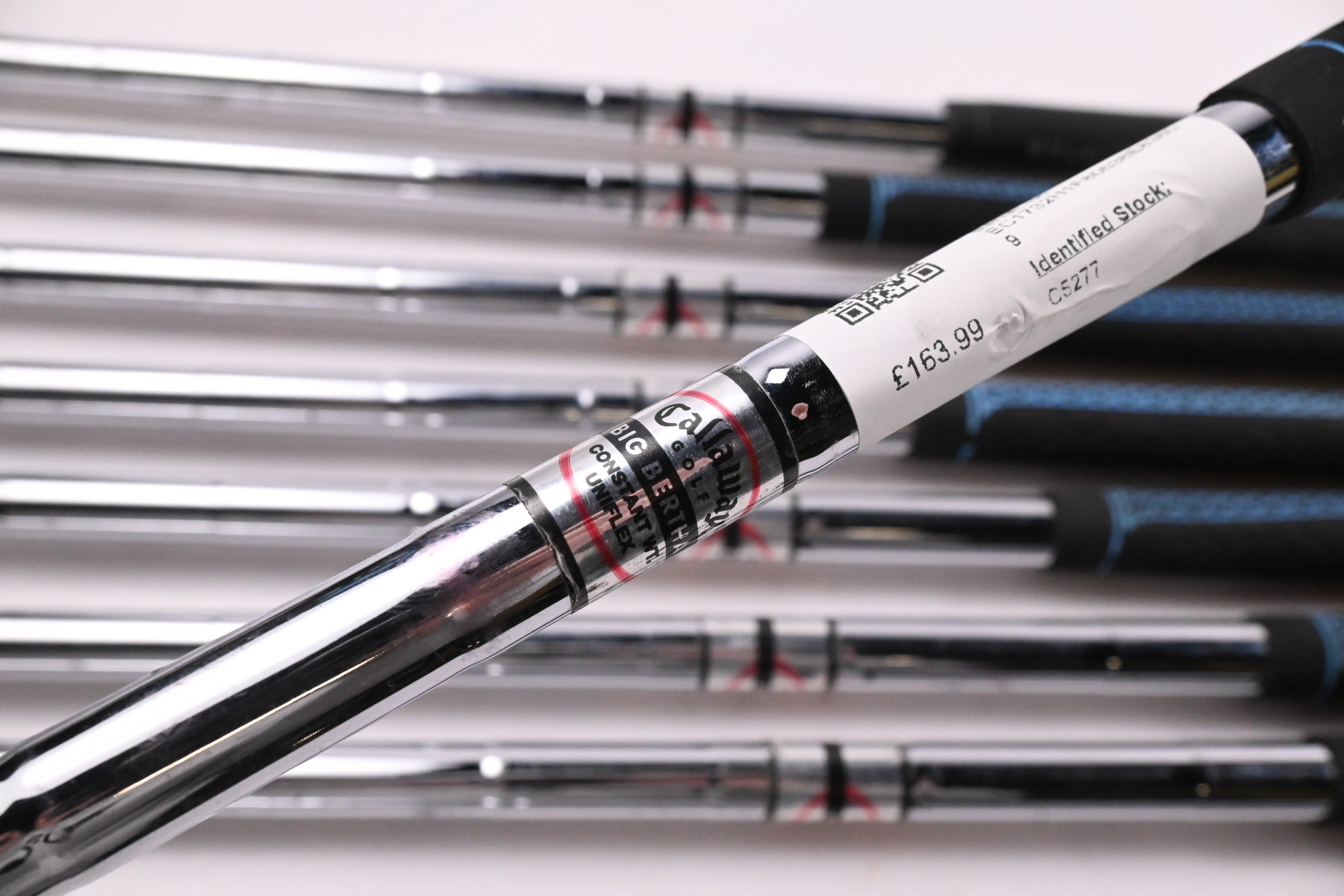 Callaway Big Bertha 2002 Irons / 4-PW+SW+LW / UniFlex Callaway Shafts