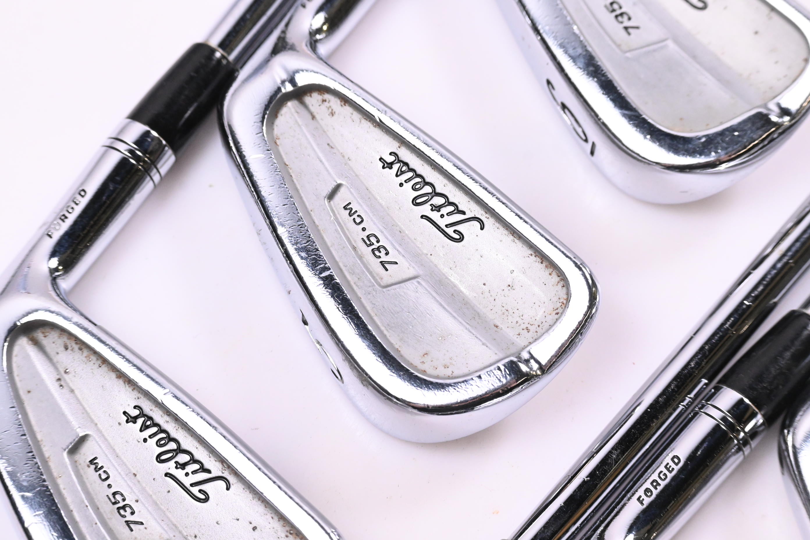 Titleist 735.CM Irons / 4-PW / Stiff Flex Dynamic Gold S300 Shafts