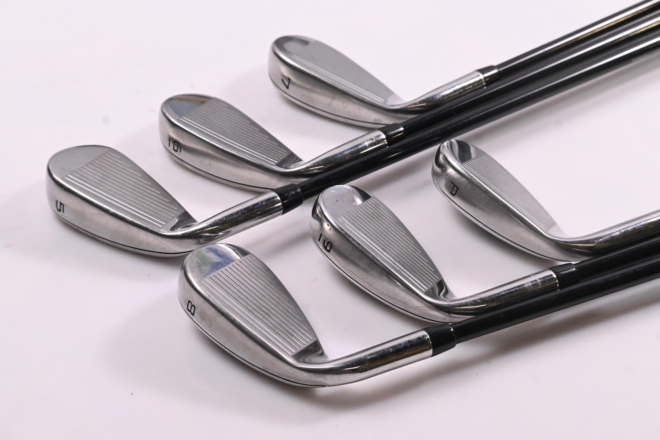 Callaway Rogue ST Max OS Irons / 5-PW / Regular Flex Tensei AV Blue 65 Shafts