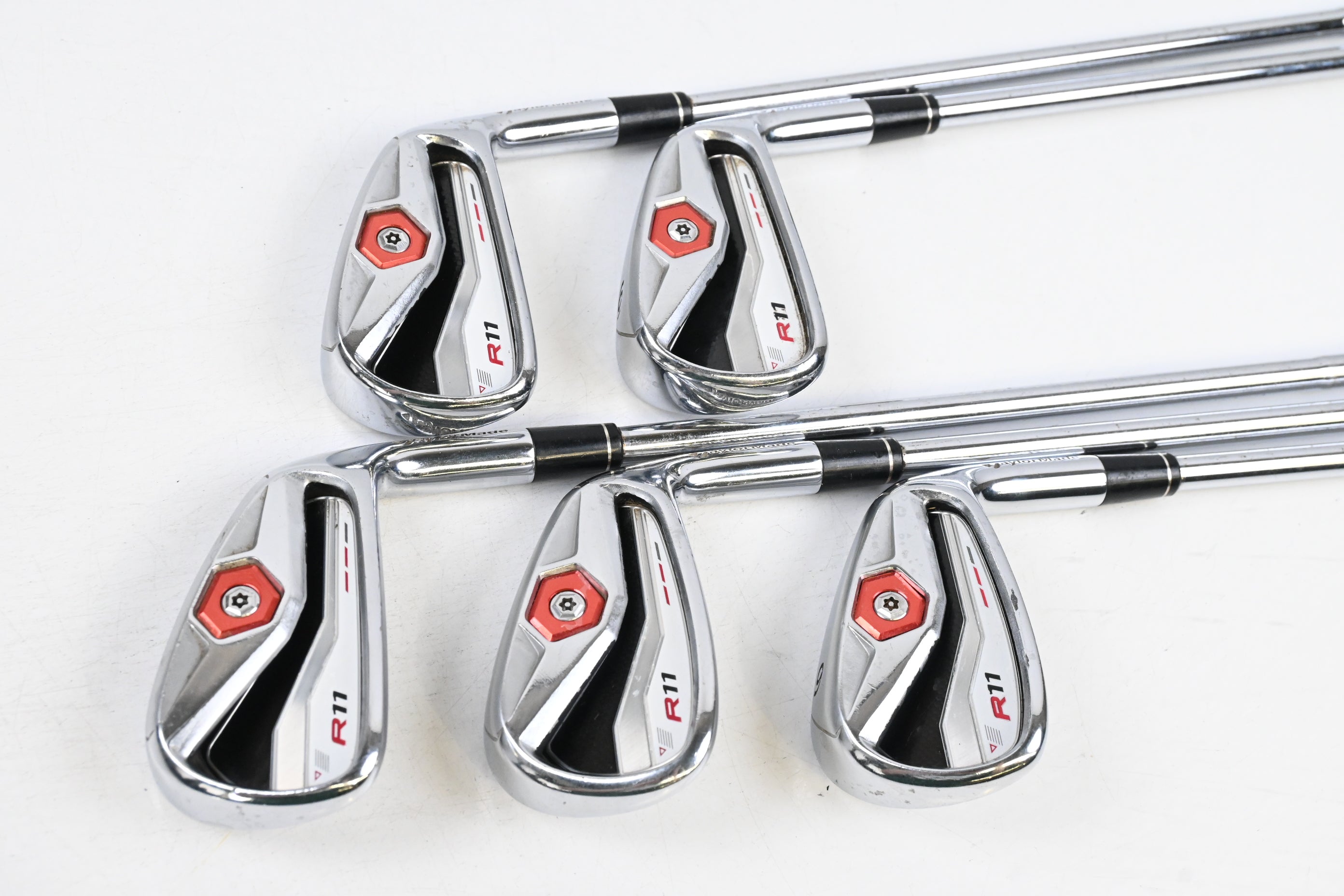 Taylormade R11 Irons / 5-9i / Regular Flex KBS 90 Shafts