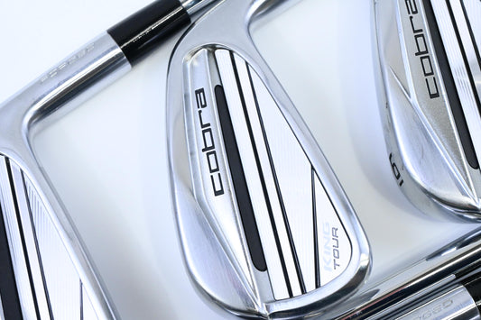 Cobra King Tour 2023 Irons / 4-PW+GW / Stiff Flex Dynamic Gold S300 Shafts