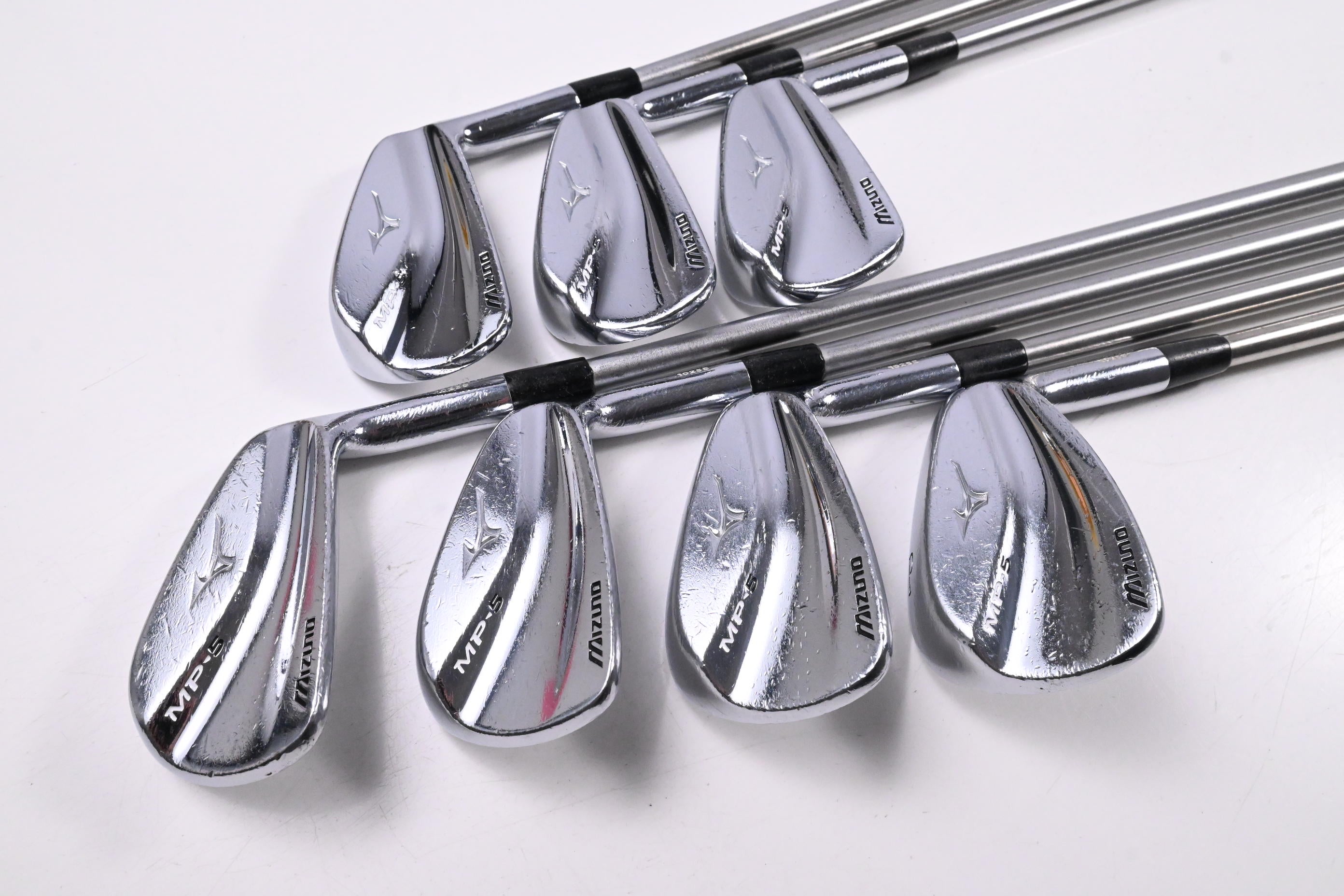 Mizuno MP-5 Irons / 4-PW / Stiff Flex KBS Tour C-Taper Lite 110 Shafts