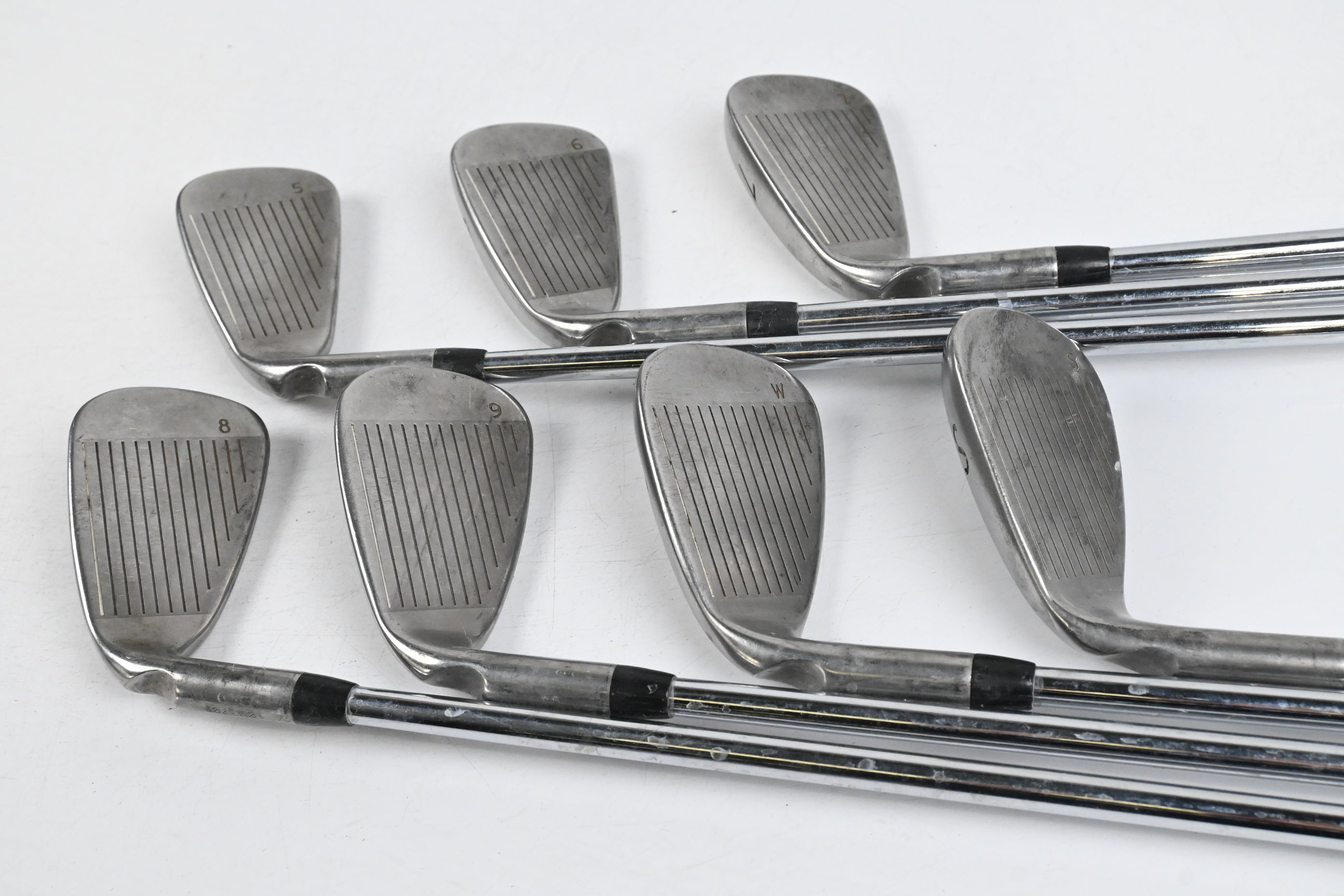 Ping G Series Irons / 5-PW+SW / Green Dot / Regular Flex Ping AWT 2.0 Shafts