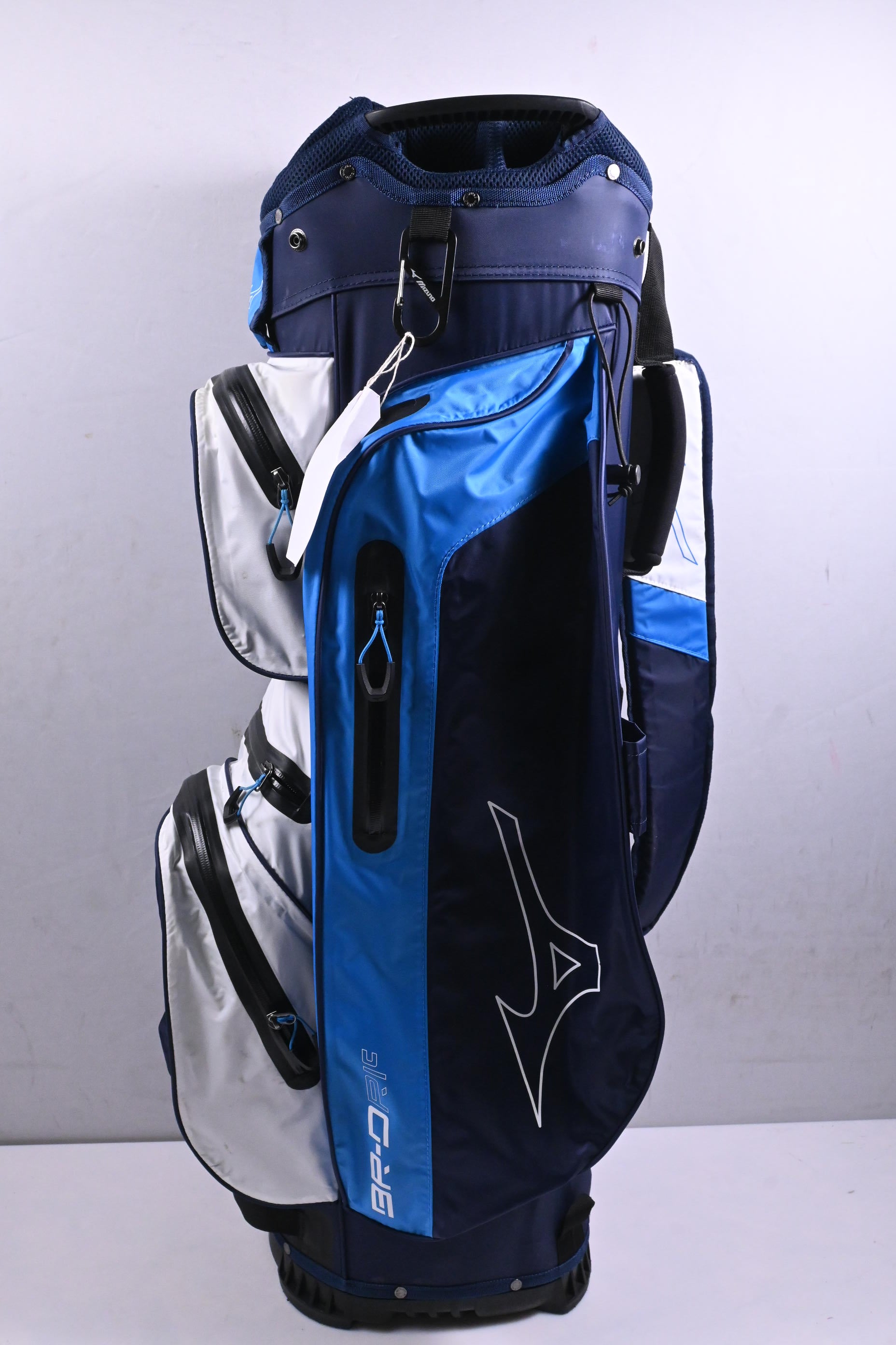 Mizuno BR-DRI Cart Bag / 14-Way Divider / Blue, White