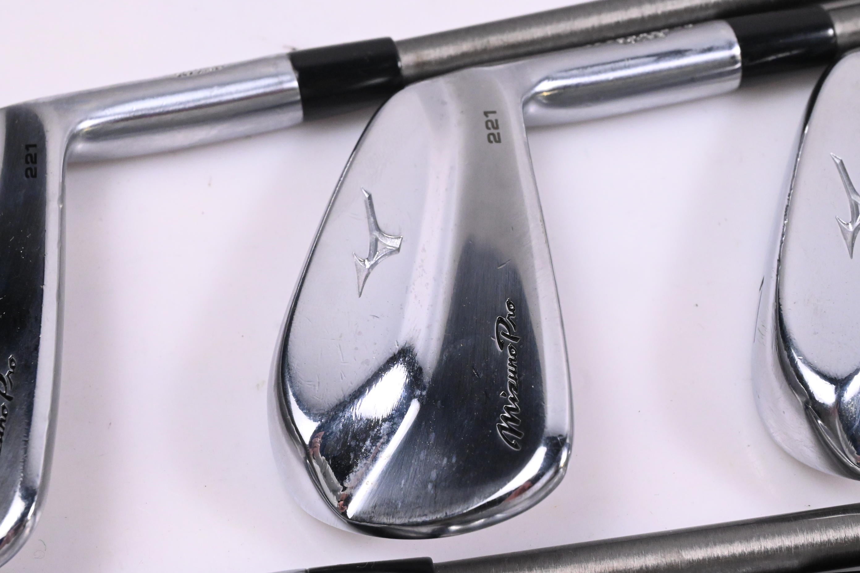 Mizuno Pro 221 Irons / 5-PW / Regular Flex SteelFiber i80 Shafts