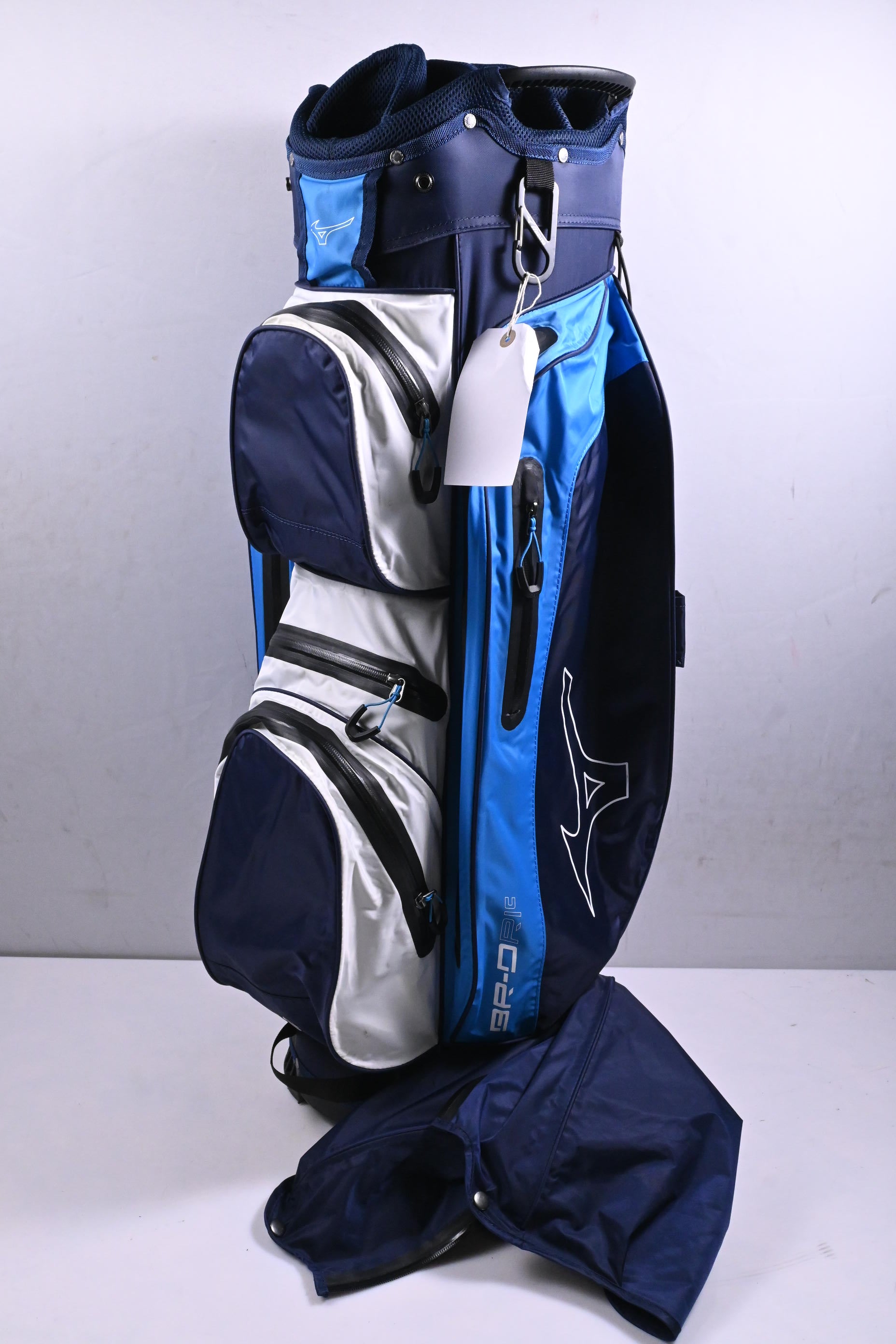 Mizuno BR-DRI Cart Bag / 14-Way Divider / Blue, White
