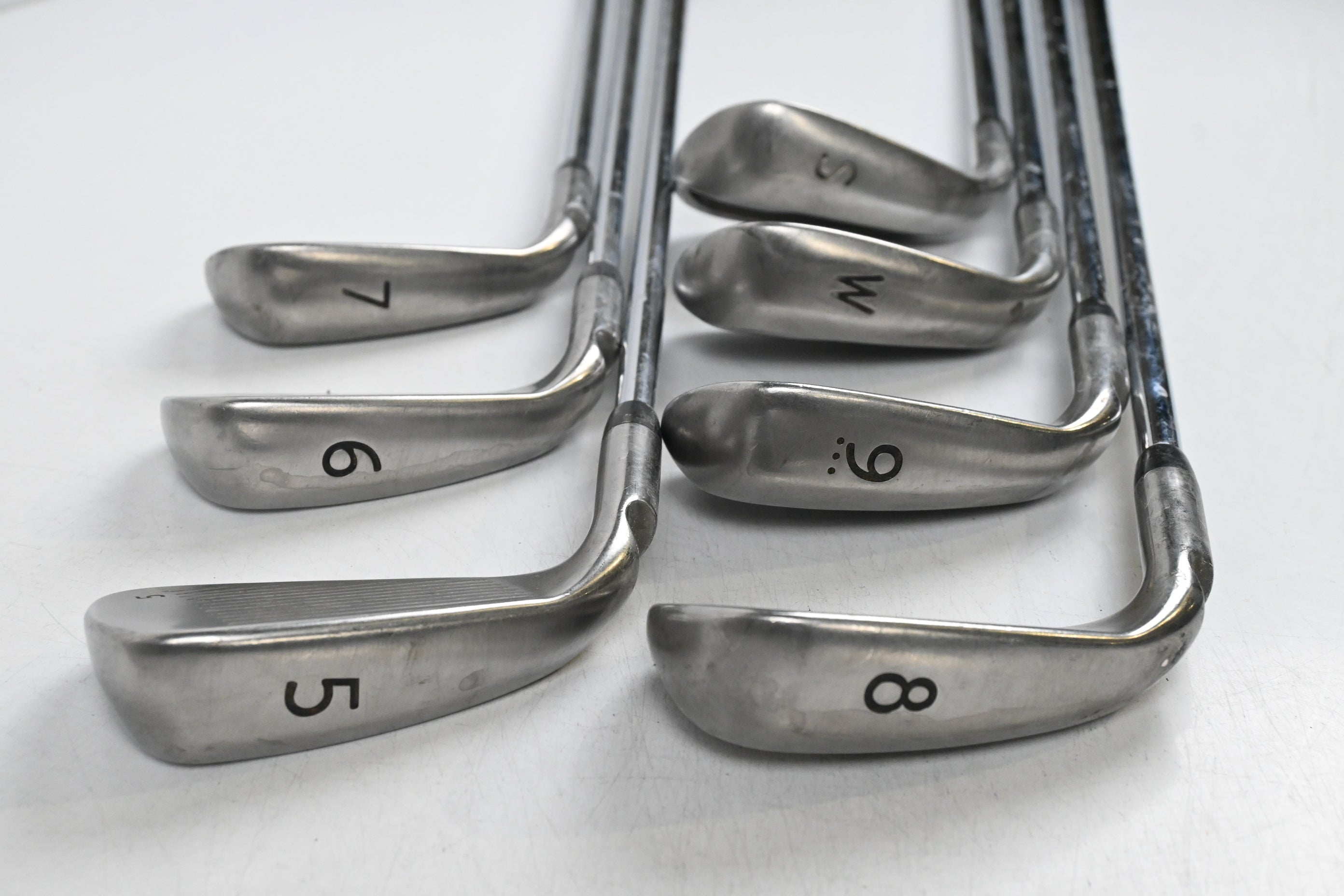 Ping G Series Irons / 5-PW+SW / Green Dot / Regular Flex Ping AWT 2.0 Shafts