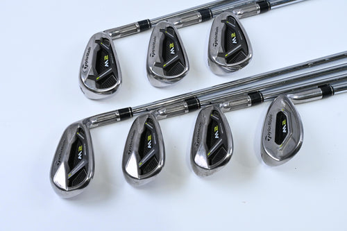 Taylormade M2 2017 Irons / 6-PW+AW+LW / Regular Flex Taylormade Reax Steel 88