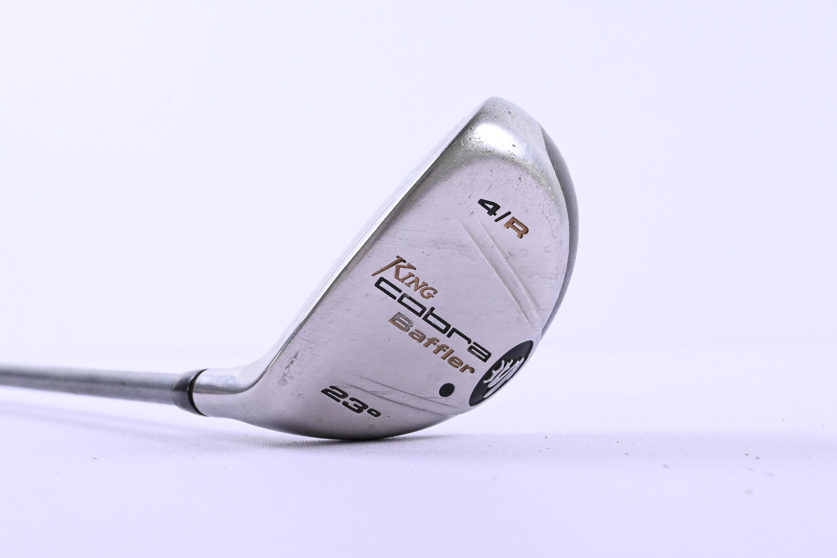Left Hand Cobra Baffler #4 Hybrid / 23 Degree / Regular Flex Aldila NV-HL 65