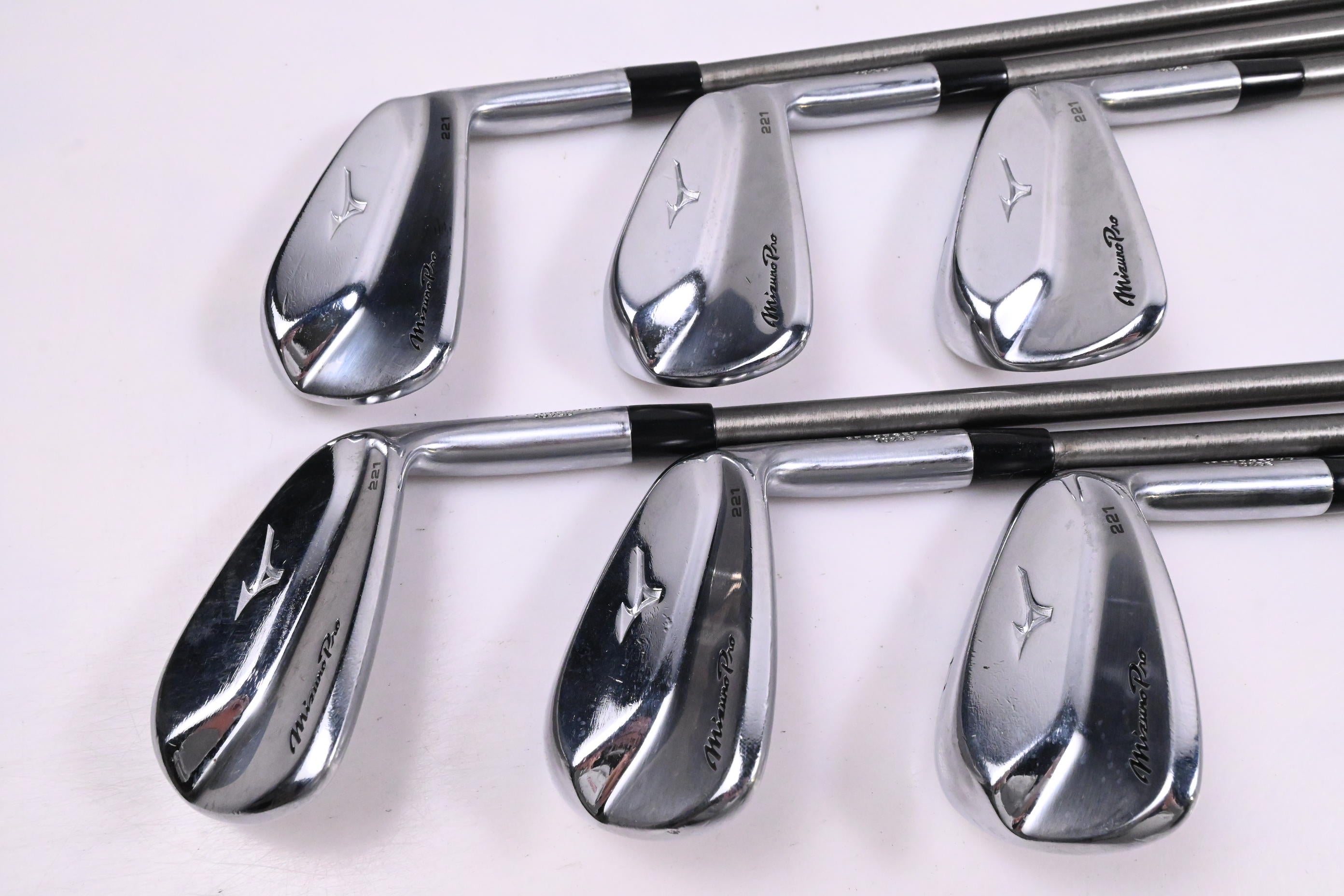 Mizuno Pro 221 Irons / 5-PW / Regular Flex SteelFiber i80 Shafts