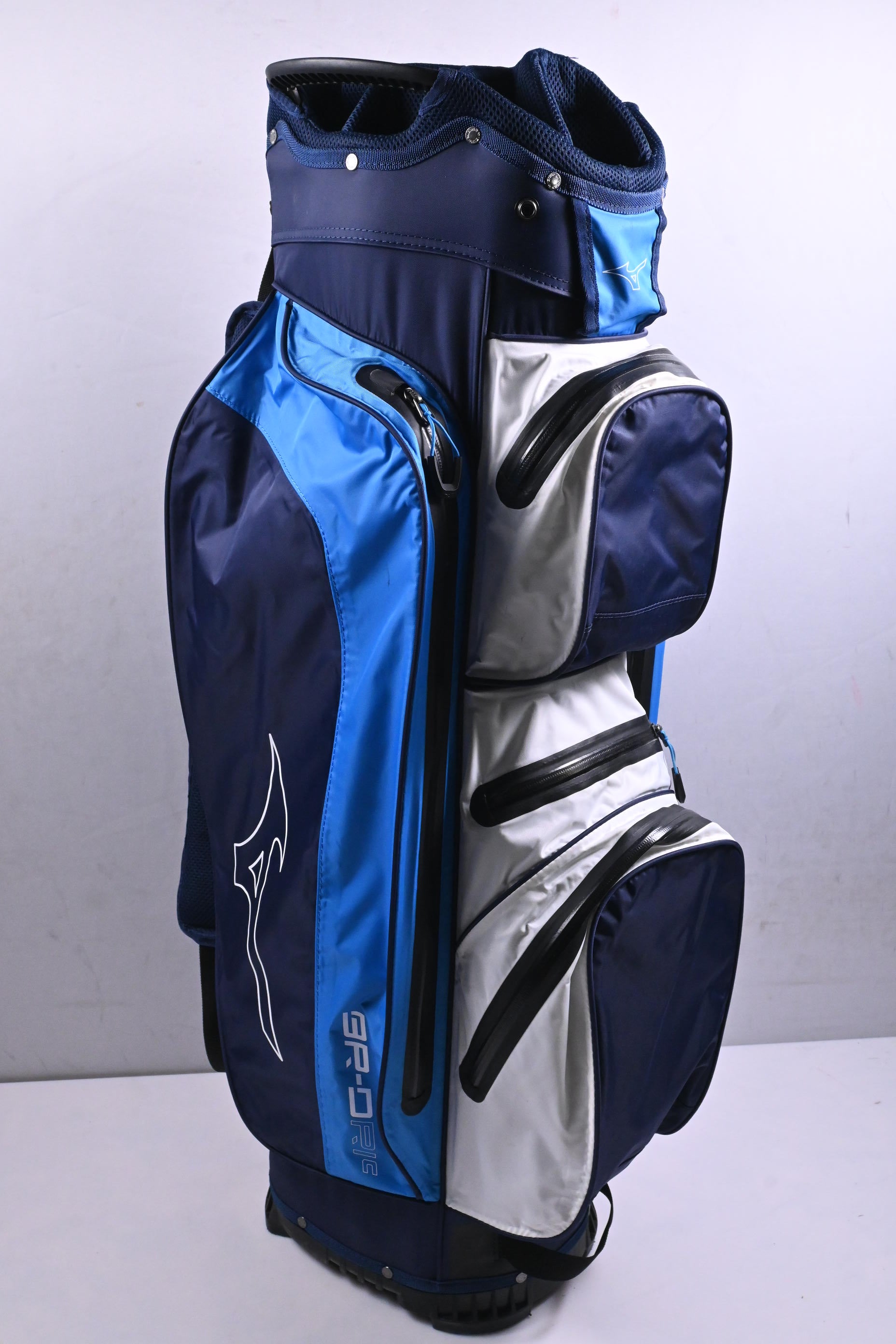 Mizuno BR-DRI Cart Bag / 14-Way Divider / Blue, White