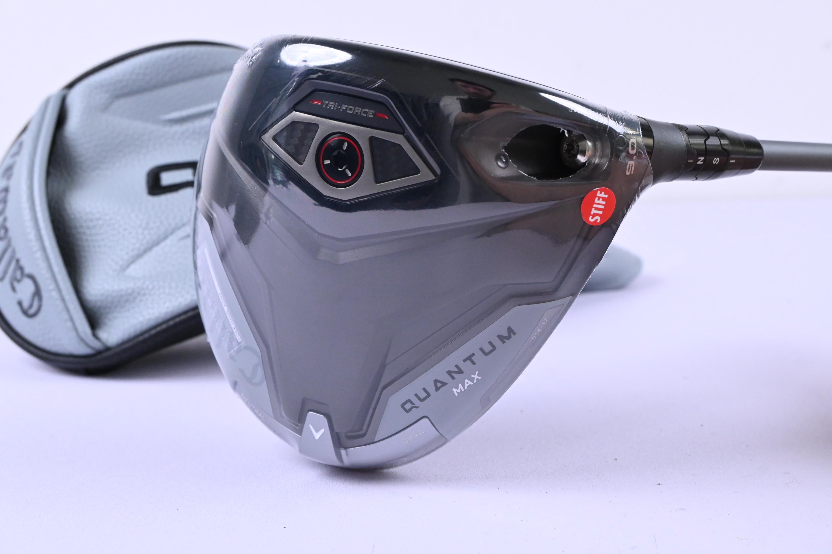Callaway Quantum Max Driver / 9 Degree / Stiff Flex Denali Frost Silver 60 Shaft
