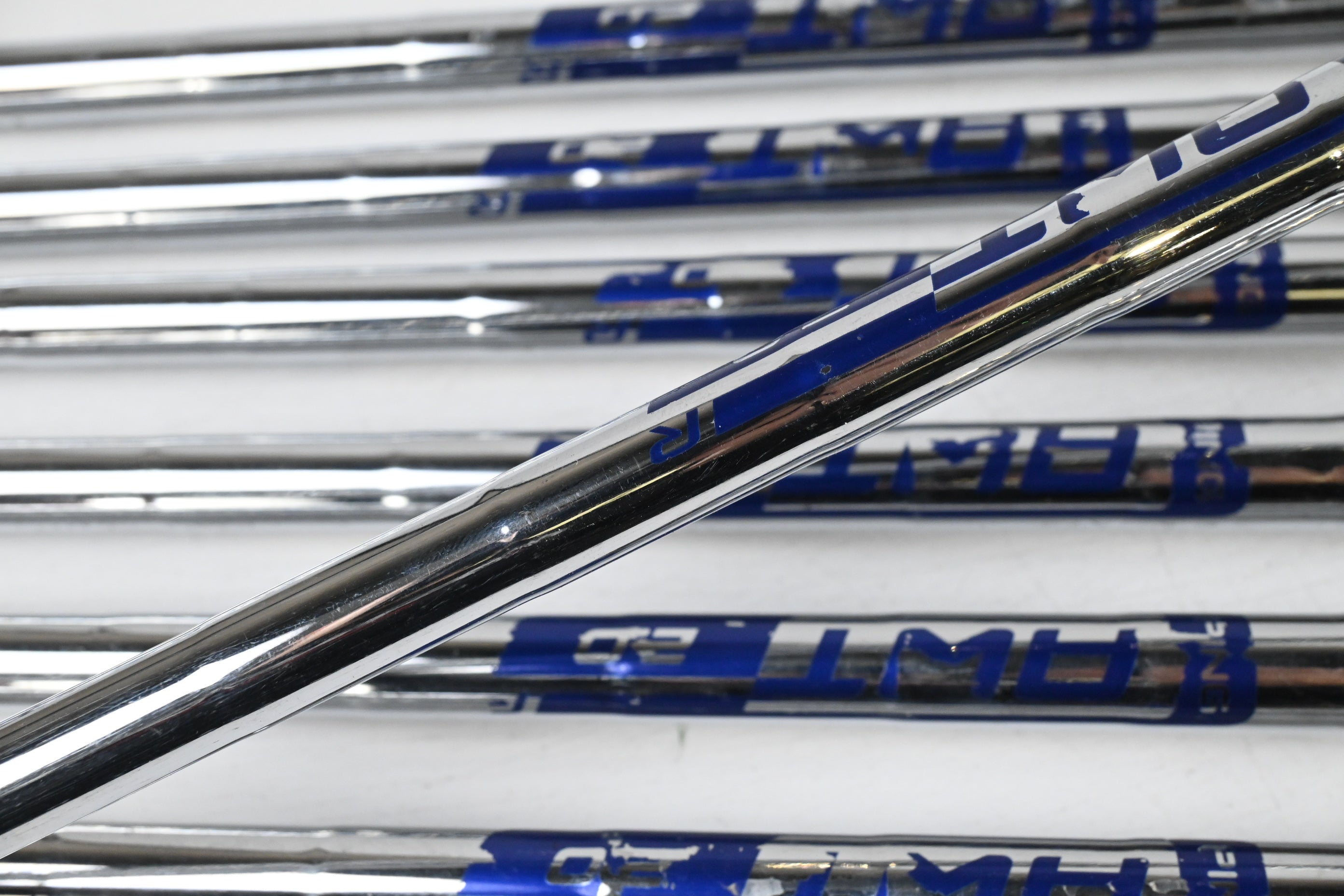Ping G Series Irons / 5-PW+SW / Green Dot / Regular Flex Ping AWT 2.0 Shafts