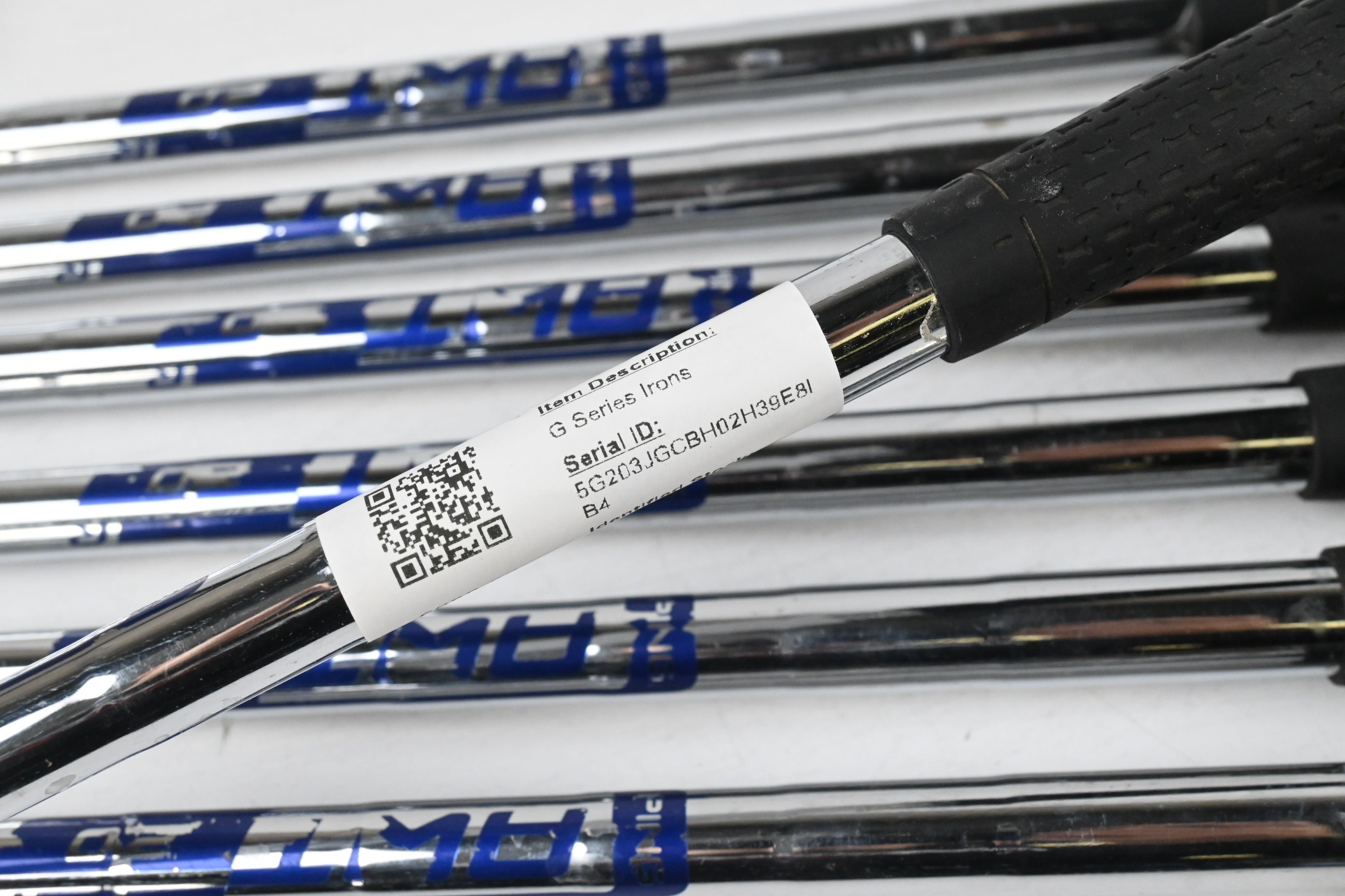 Ping G Series Irons / 5-PW+SW / Green Dot / Regular Flex Ping AWT 2.0 Shafts