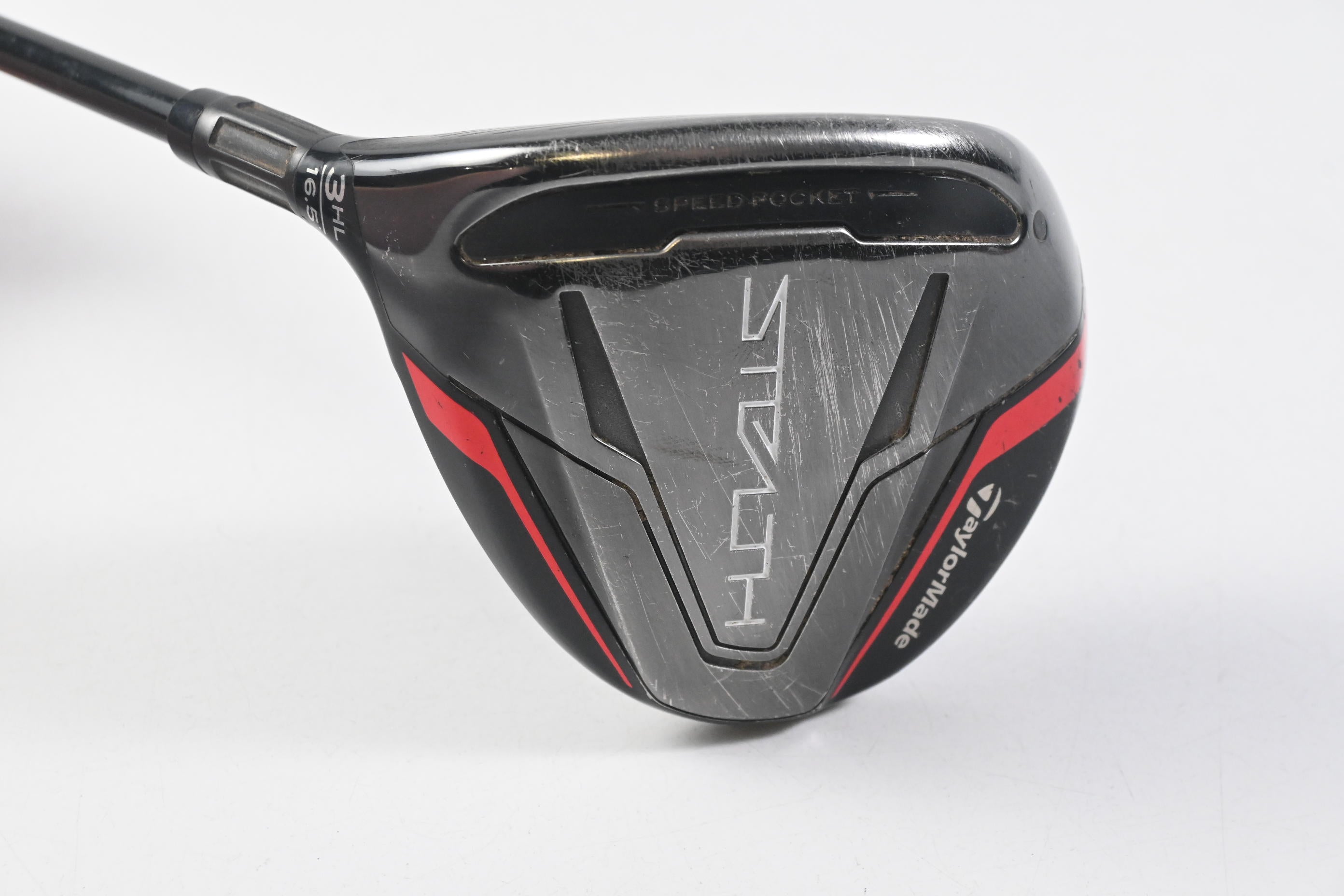 Left Hand Taylormade Stealth #3HL Wood / 16.5 Degree / Regular Flex Ventus 5