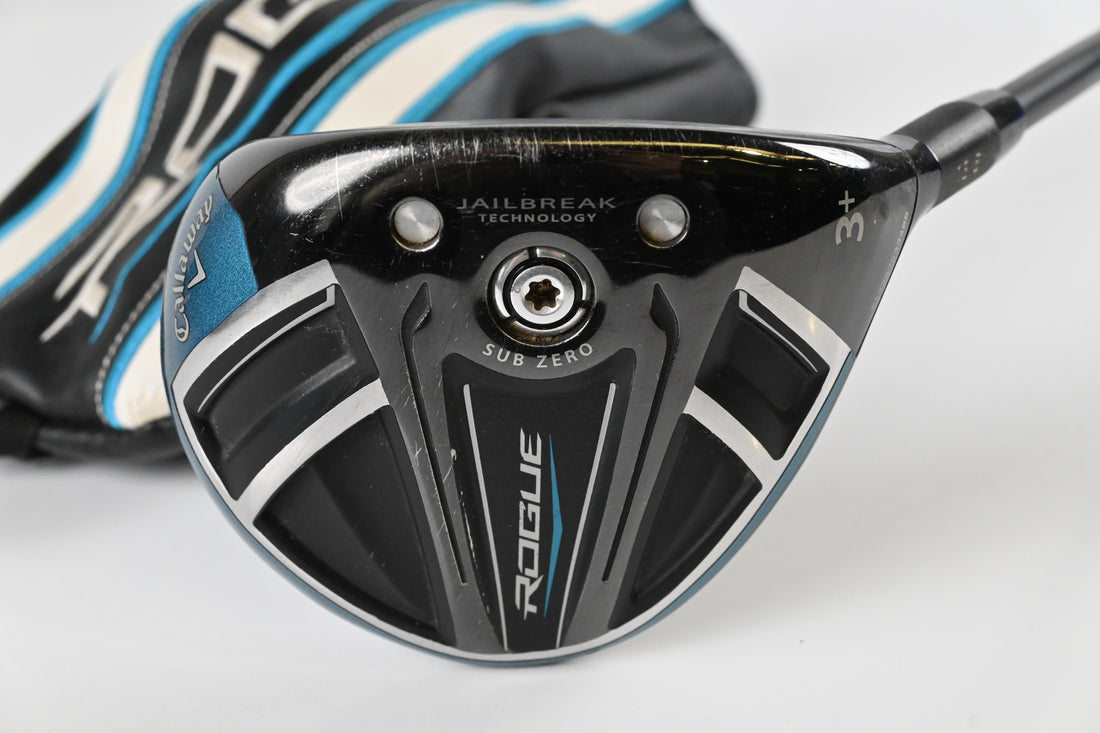 Callaway Rogue Sub Zero #3+ Wood / 13.5 Degree / Stiff Flex HZRDUS Yellow 76