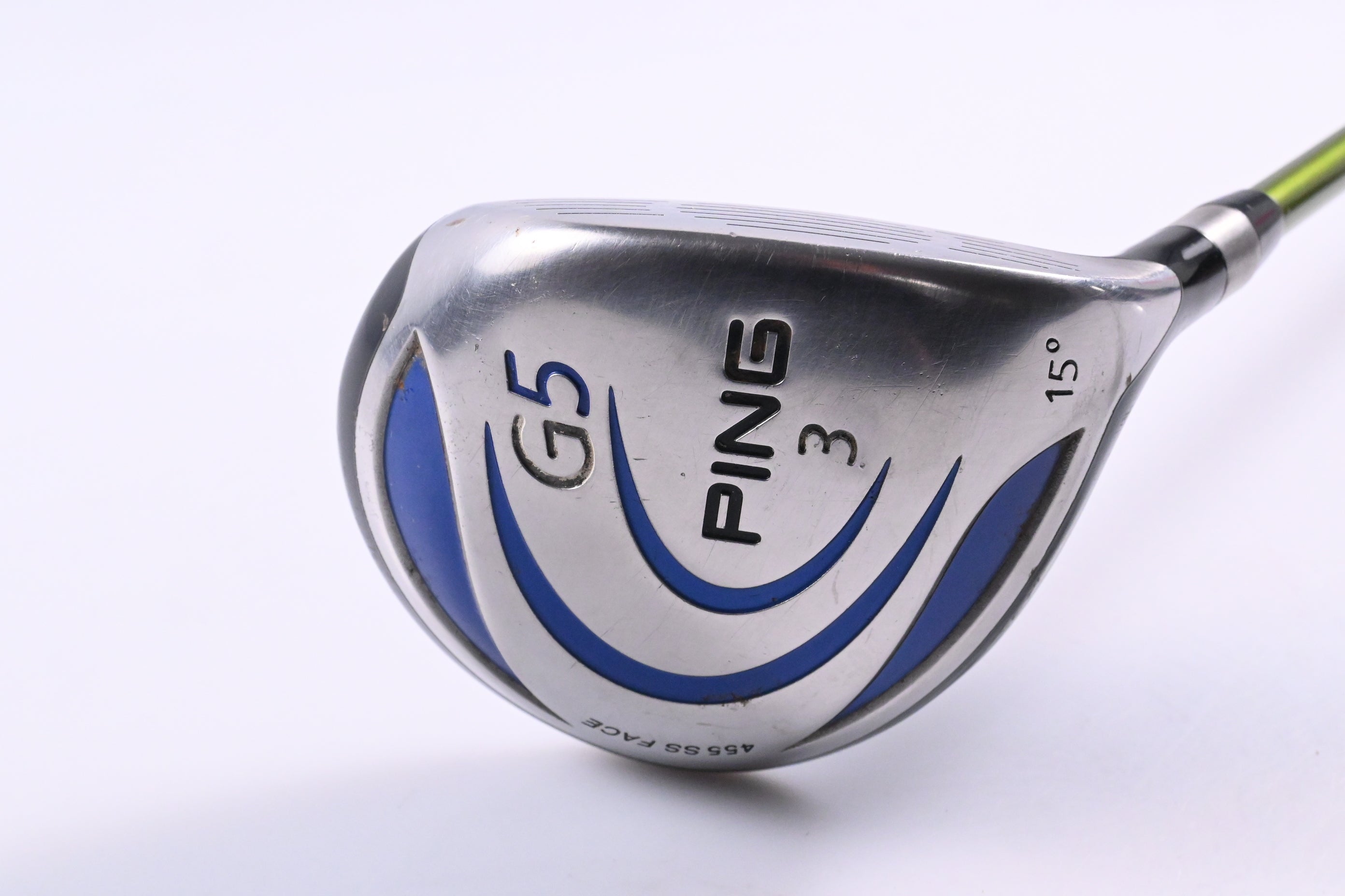 Ping G5 #3 Wood / 15 Degree / Regular Flex Aldila NV Green 75 Shaft