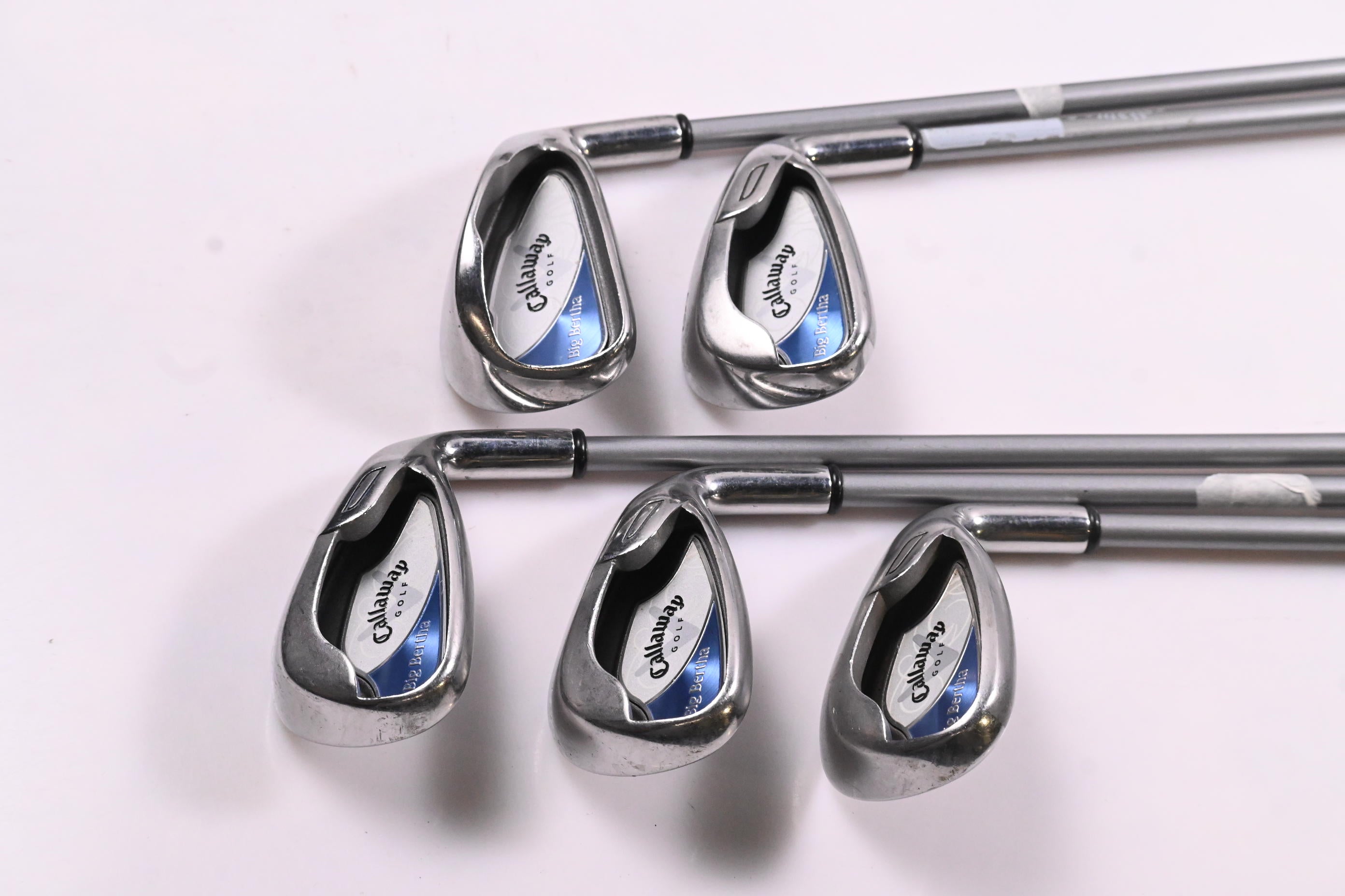 Ladies Callaway Big Bertha 2008 Irons / 7-PW+SW / Ladies Flex Callaway Shafts
