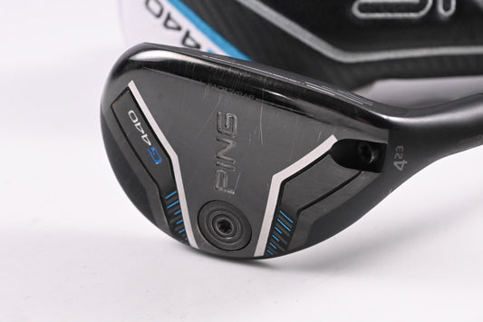Ping G440 #4 Hybrid / 23 Degree / Regular Flex Ping Alta CB Blue 70 Shaft