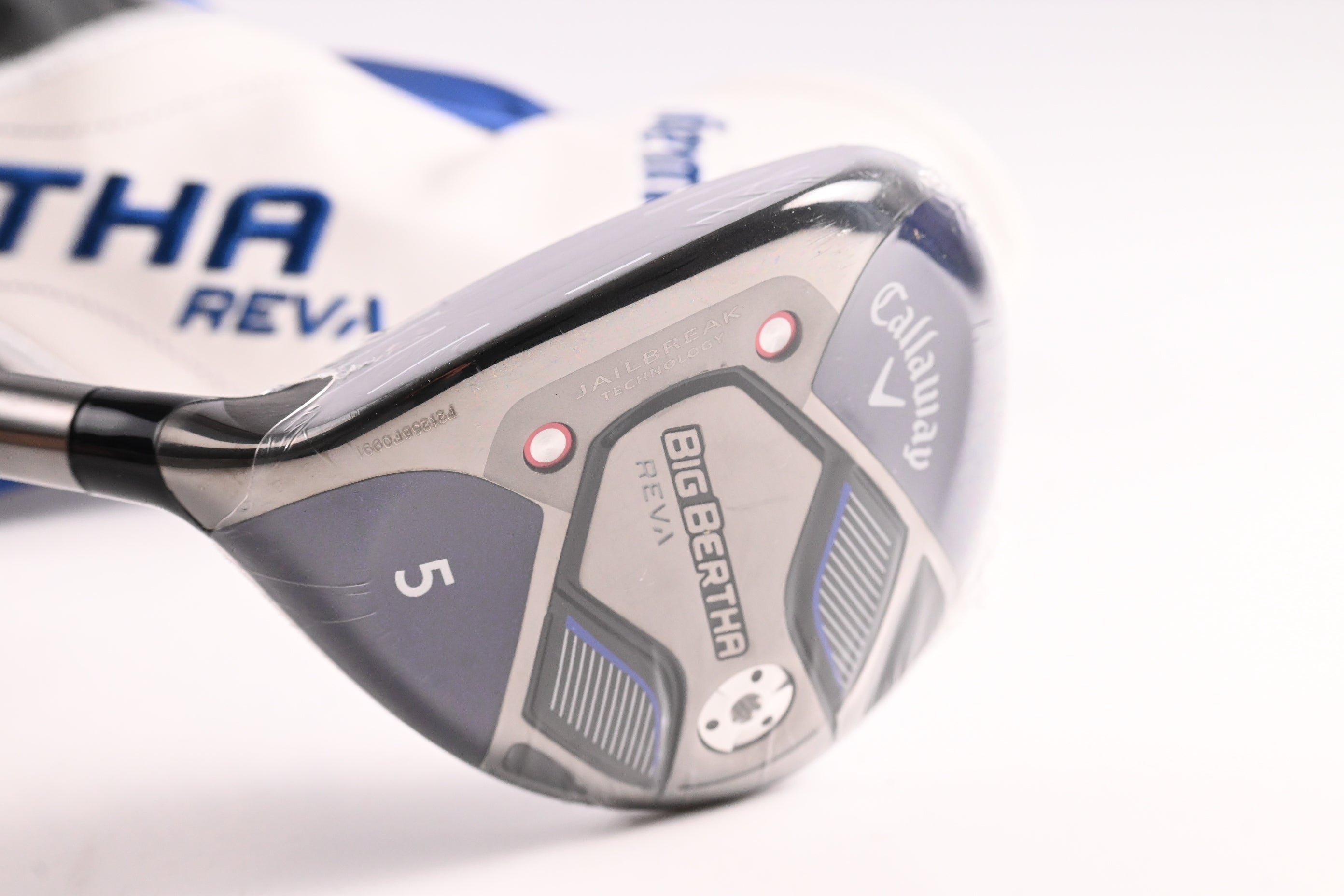 Left Hand Callaway Big Bertha Reva 21 #5 Wood / 21 Degree / Ladies Flex Aldila