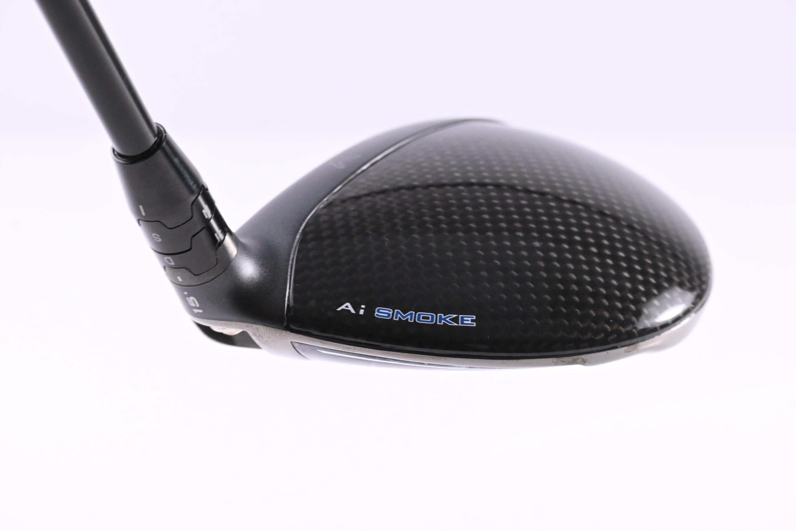 Callaway Paradym Ai Smoke Max D #3 Wood / 15 Degree / X-Flex HZRDUS Smoke Black