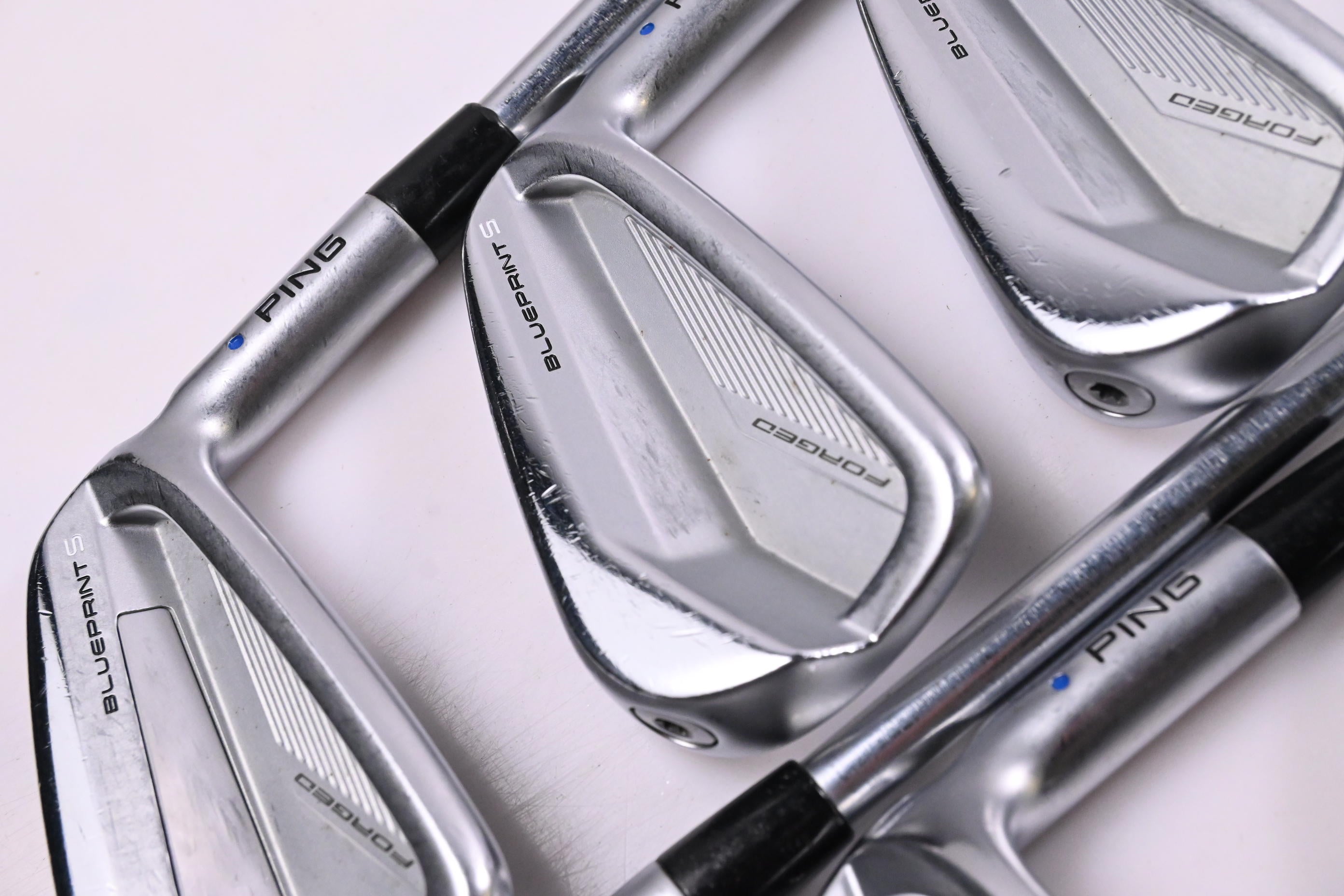 Ping Blueprint S Irons / 5-PW / Blue Dot / Stiff Flex Project X IO 110 Shafts