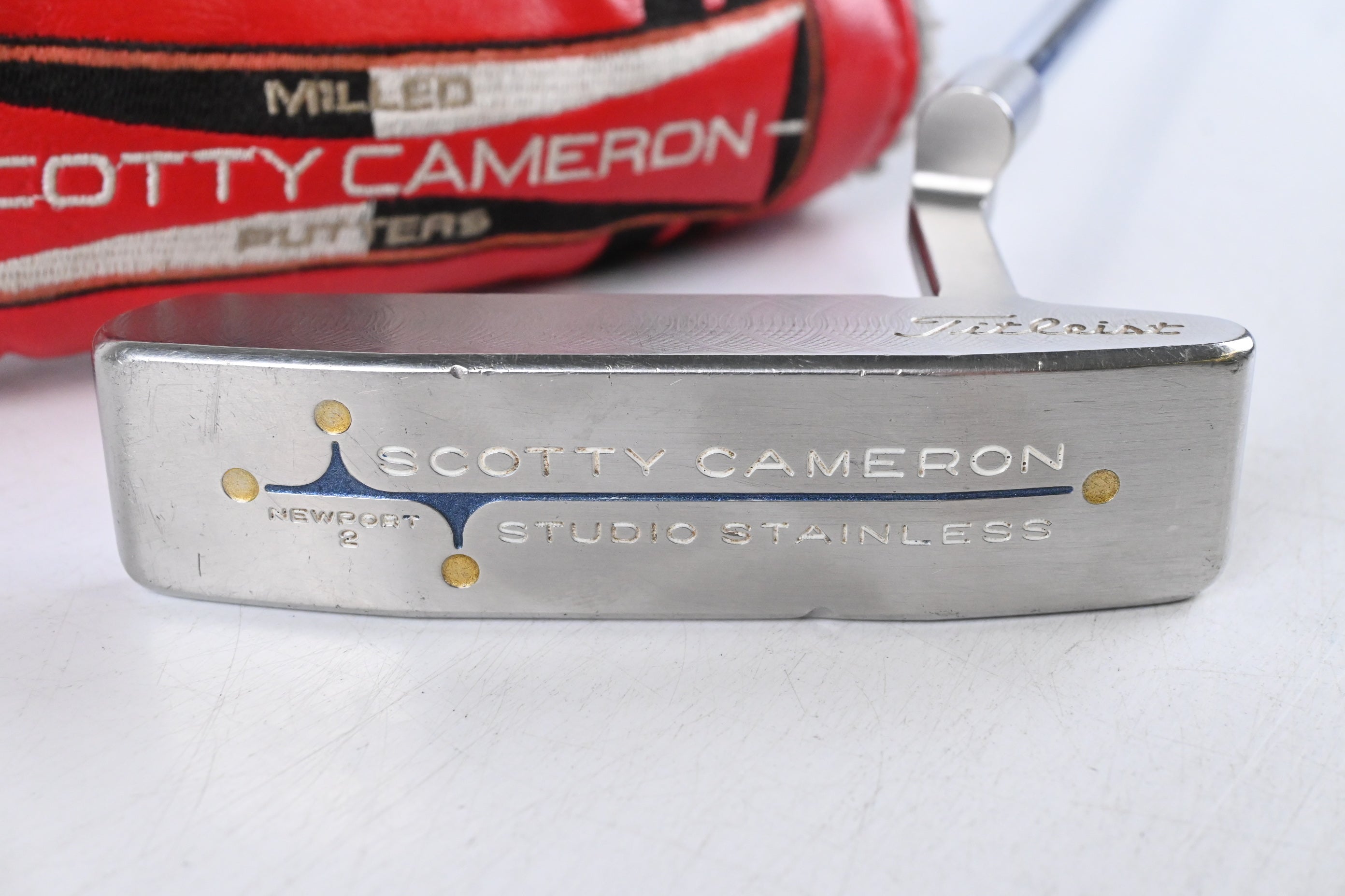 Scotty Cameron Studio Stainless Newport 2 Putter / 33.5 Inch