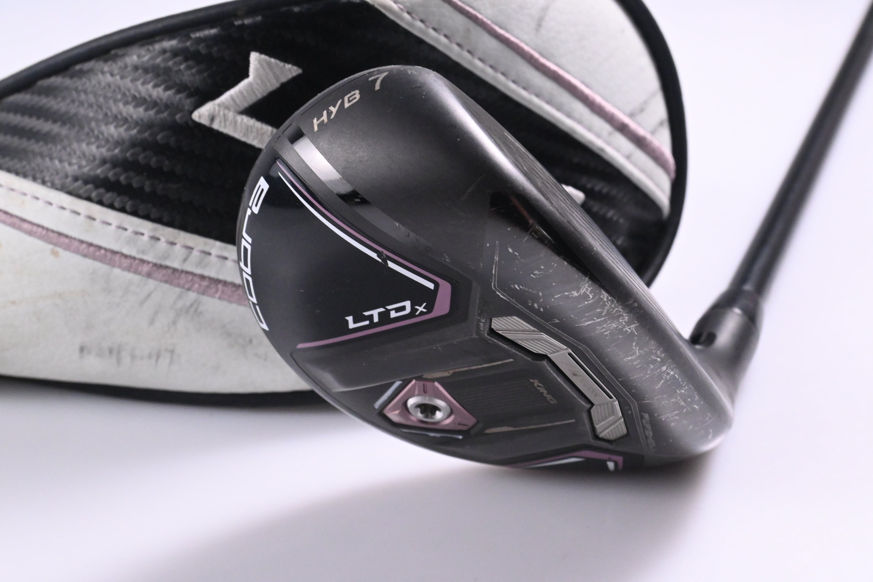 Ladies Cobra LTDx #7 Hybrid / 31 Degree / Ladies Flex KBS PGI 55 Shaft