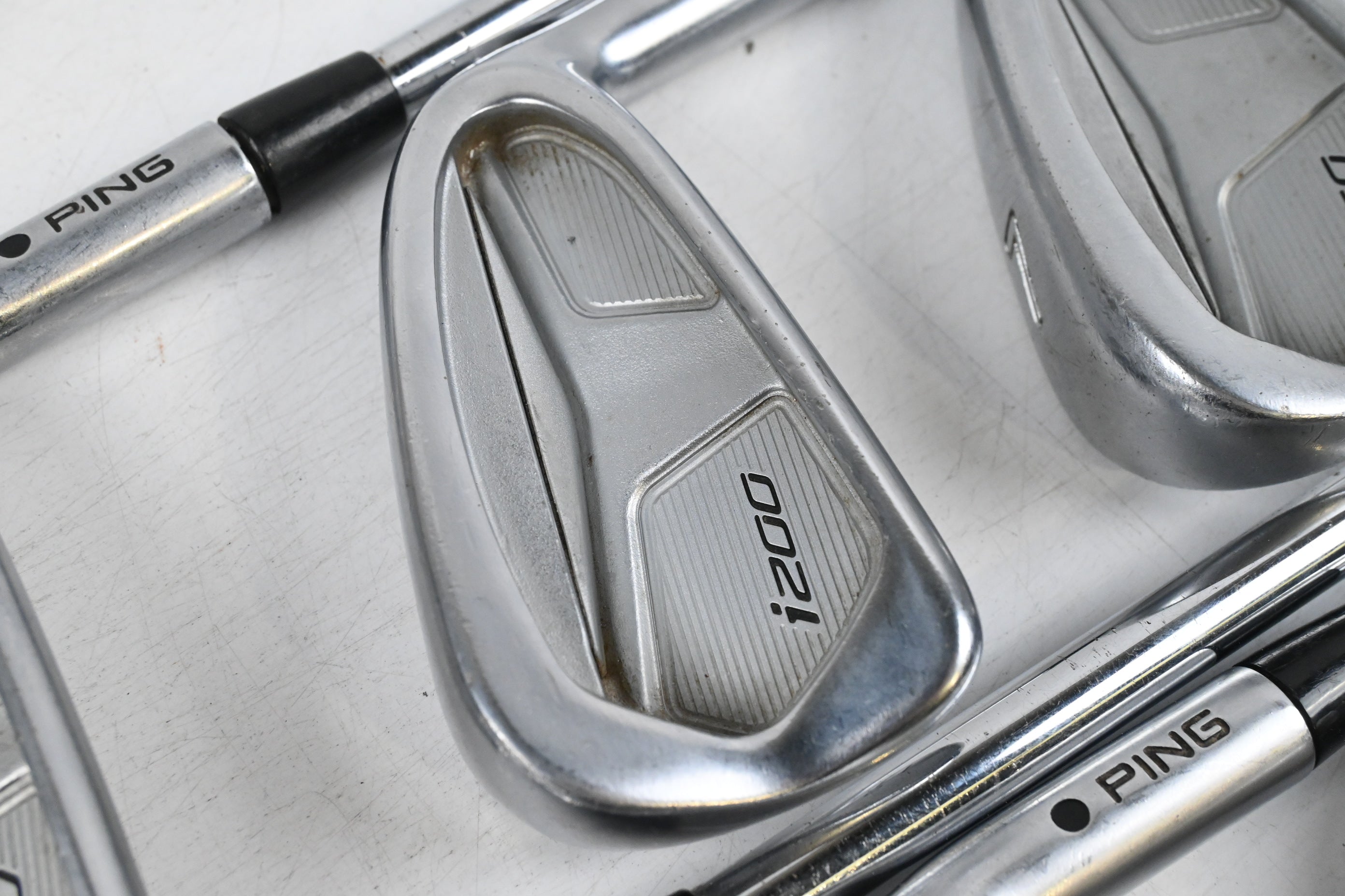 Ping i200 Irons / 4-9i / Black Dot / Stiff Flex Dynamic Gold S300 Shafts