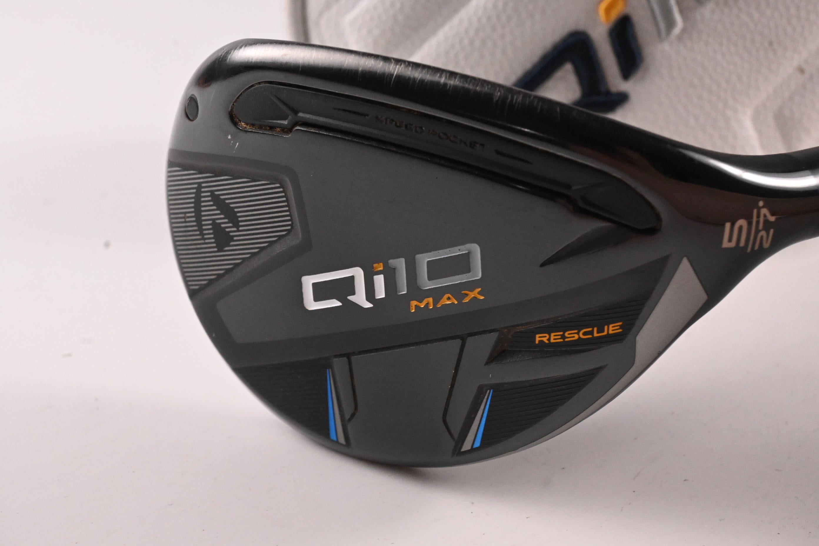 Taylormade Qi10 Max #5 Hybrid / 27 Degree / Senior Flex Speeder NX 50 Shaft