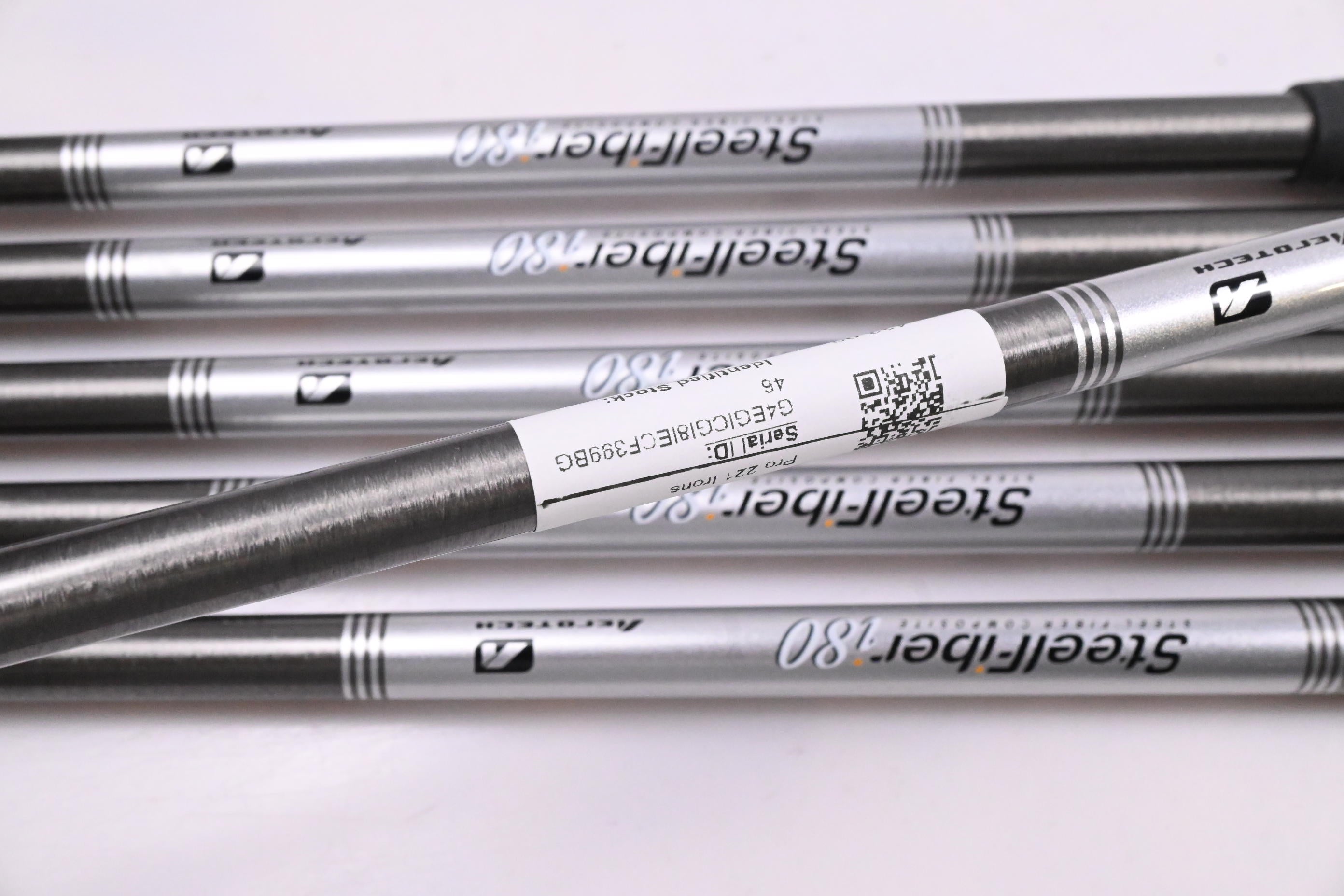 Mizuno Pro 221 Irons / 5-PW / Regular Flex SteelFiber i80 Shafts