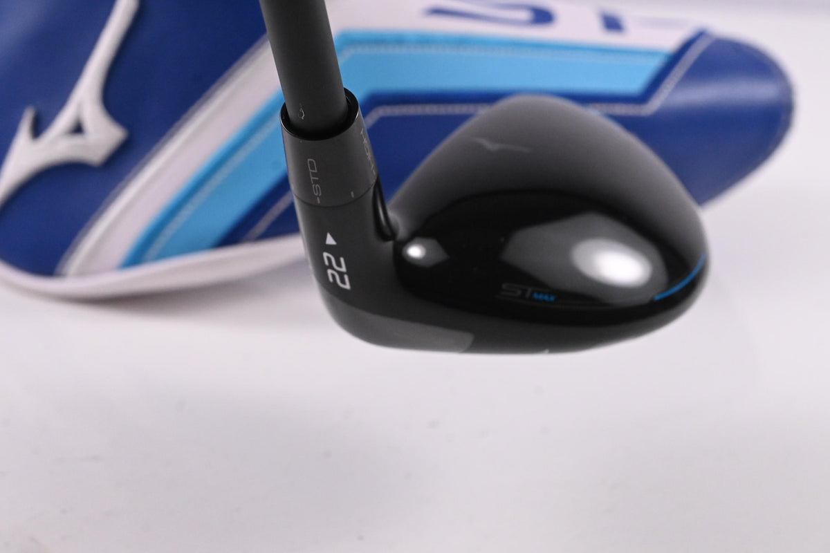 Mizuno ST-Max 230 #4 Hybrid / 22 Degree / Stiff Flex Tensei 1K Blue 75 Shaft