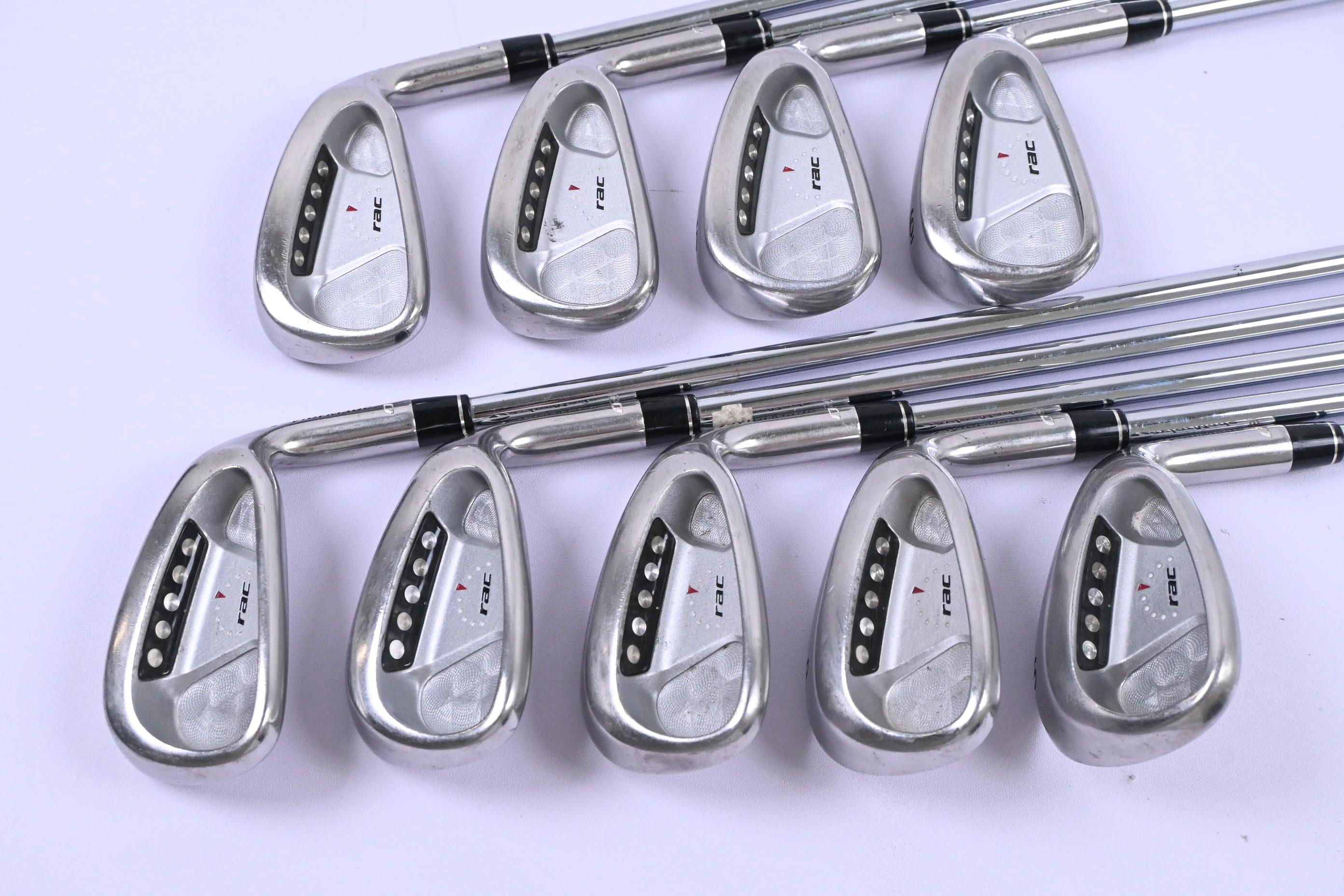 Taylormade RAC OS Irons / 3-PW+SW / Regular Flex Precision 95 Shafts