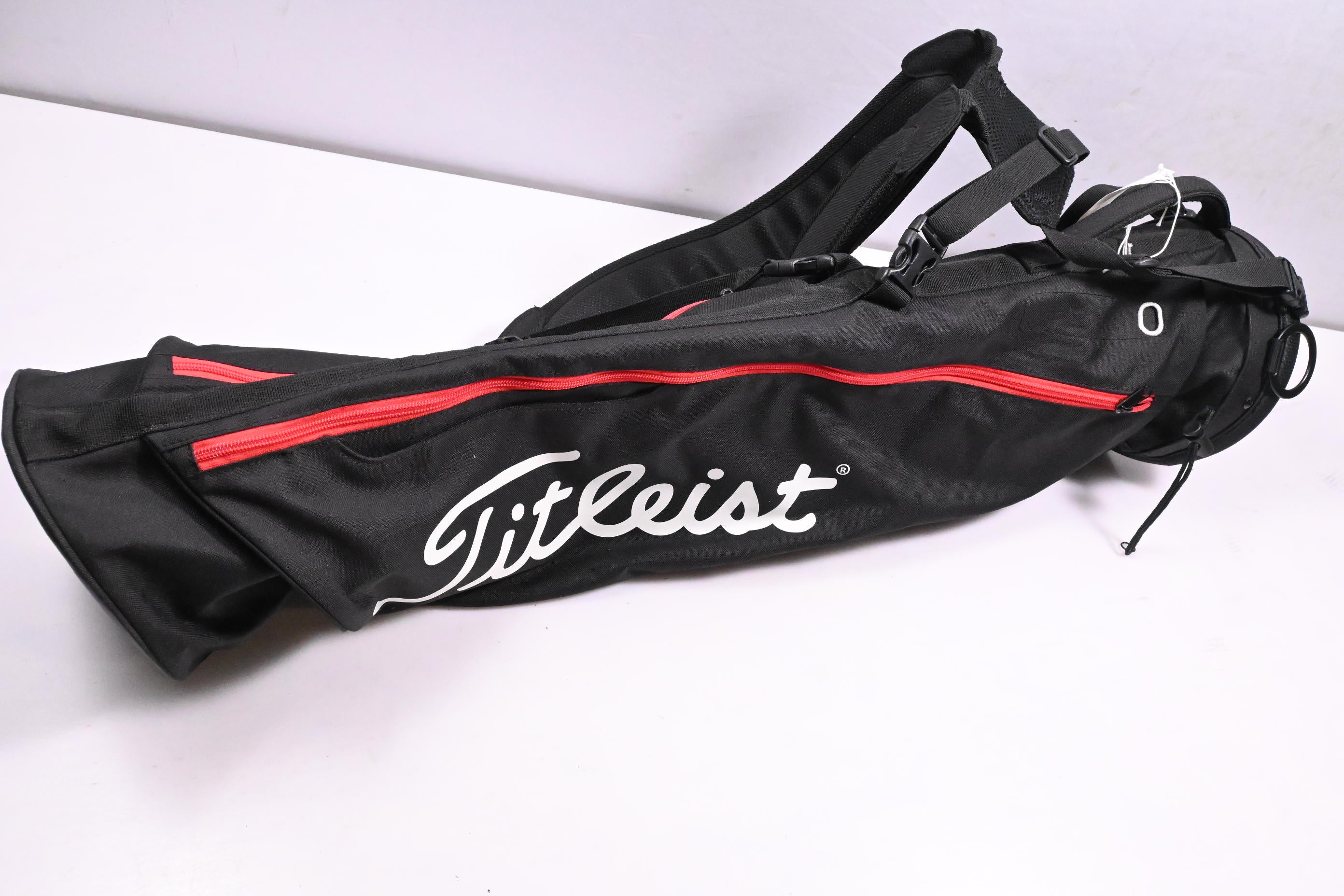 Titleist Pencil Bag / 2-Way Divider / Black, Red