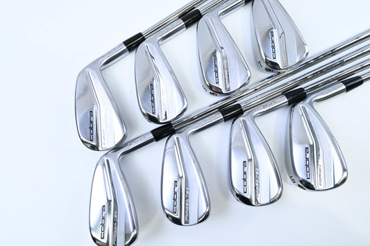 Cobra Forged Tec 2022 Irons / 4-PW+GW / Stiff Flex KBS $-Taper Lite Shafts