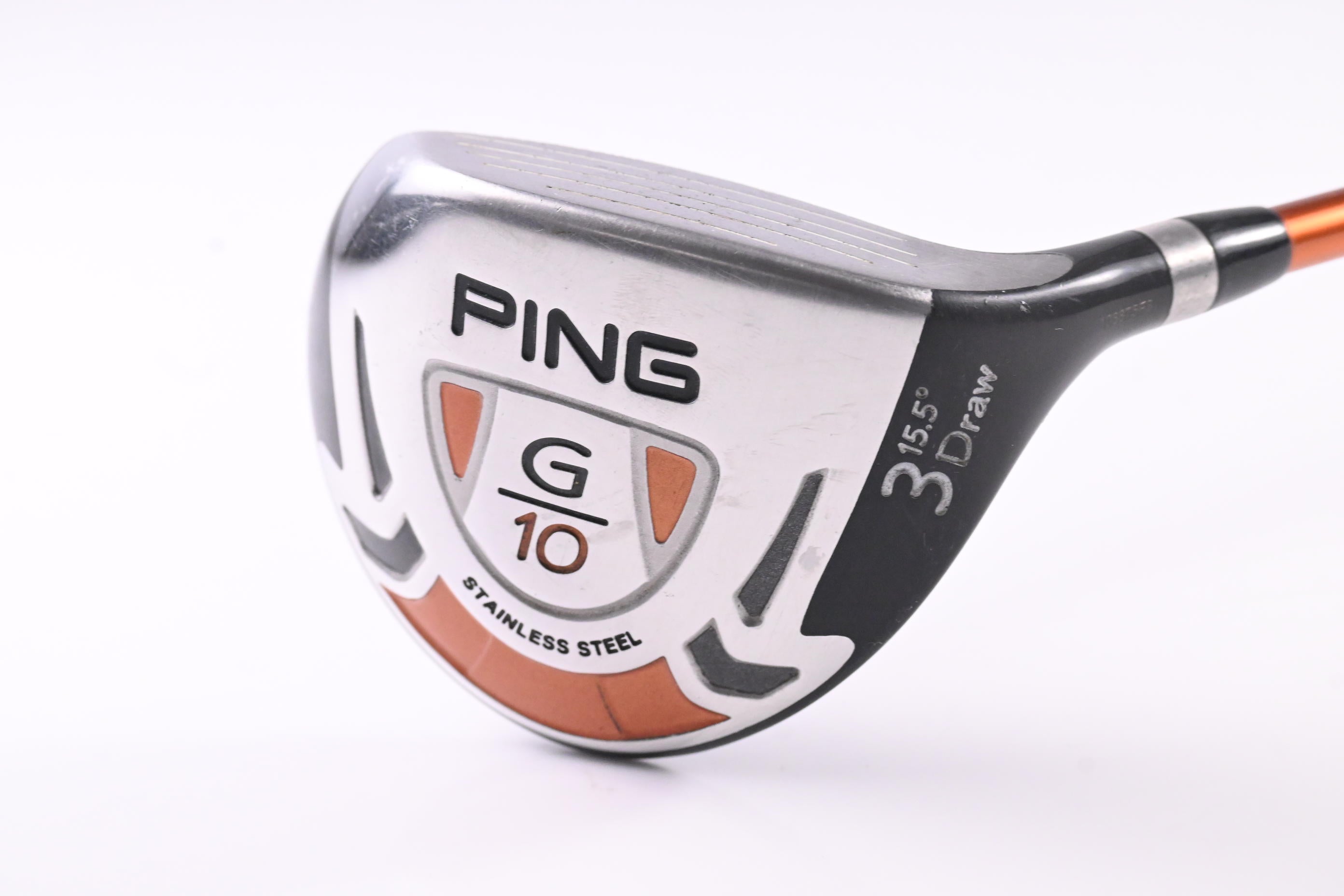 Ping G10 Draw #3 Wood / 15.5 Degree / Senior Flex Ping TFC 129 F Shaft