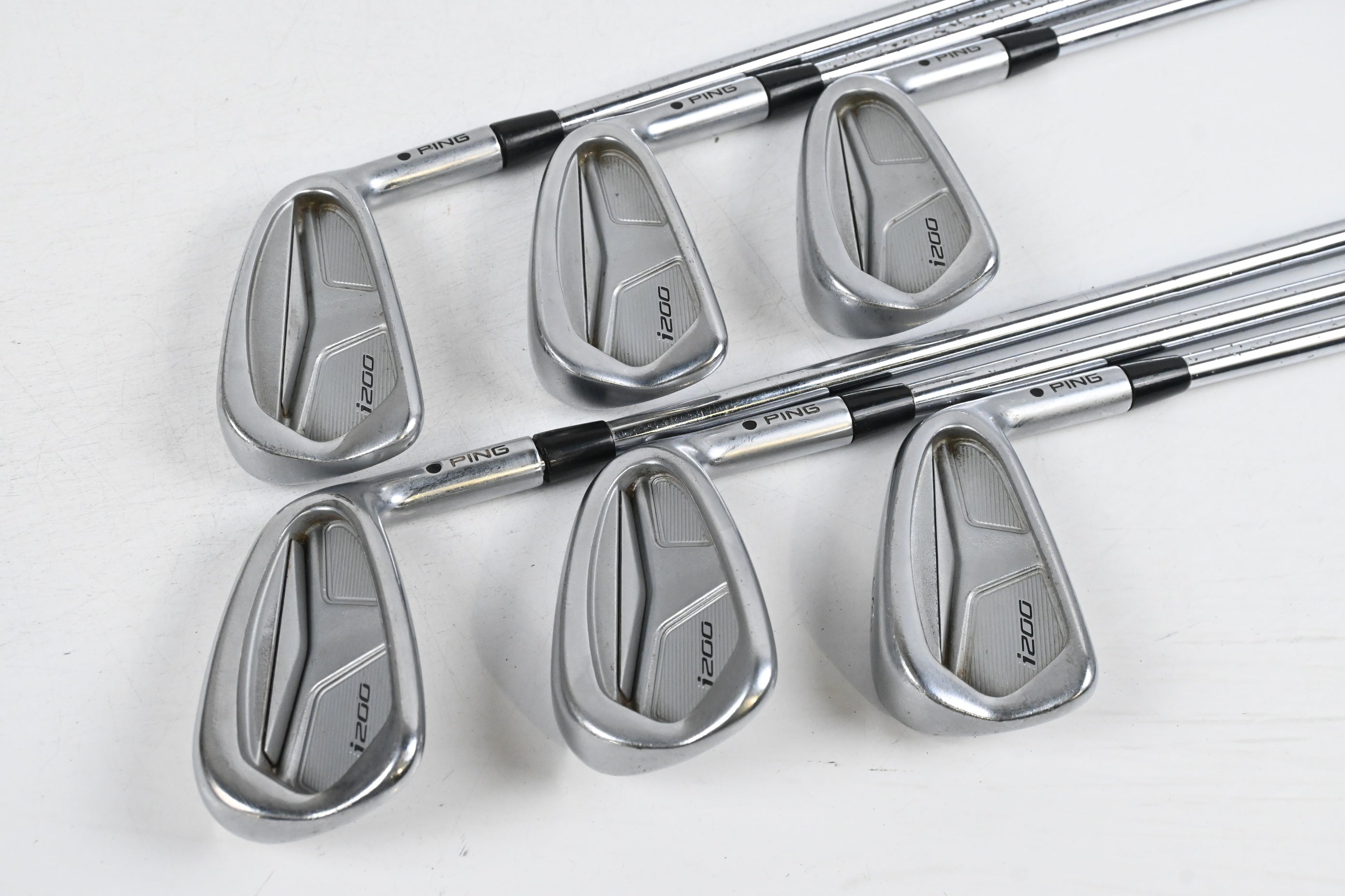 Ping i200 Irons / 4-9i / Black Dot / Stiff Flex Dynamic Gold S300 Shafts