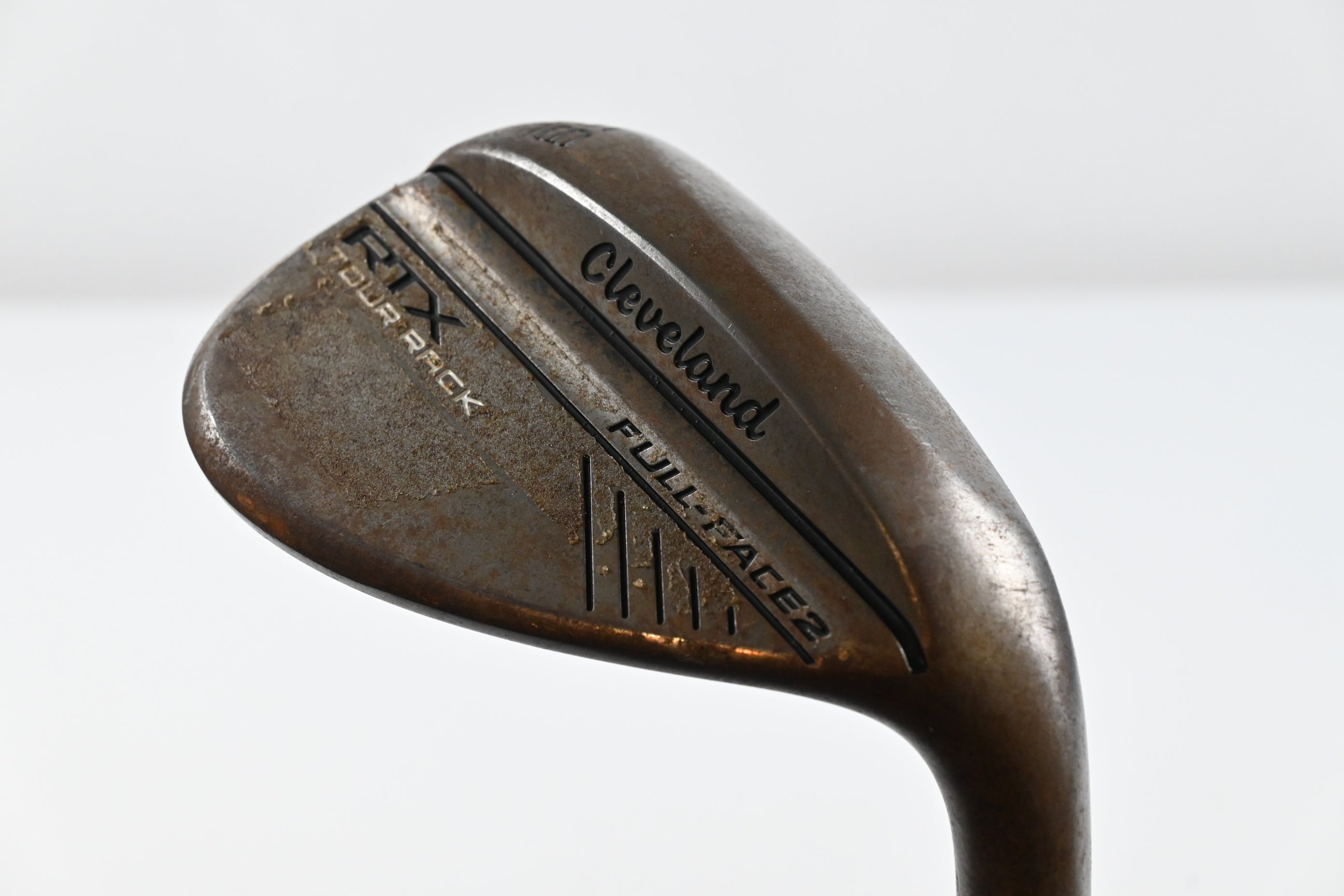 Cleveland RTX Full Face 2 Tour Rack Raw Lob Wedge / 58 Degree / Stiff Flex Shaft