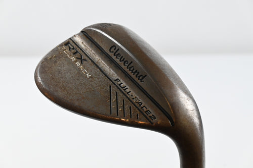 Cleveland RTX Full Face 2 Tour Rack Raw Lob Wedge / 58 Degree / Stiff Flex Shaft