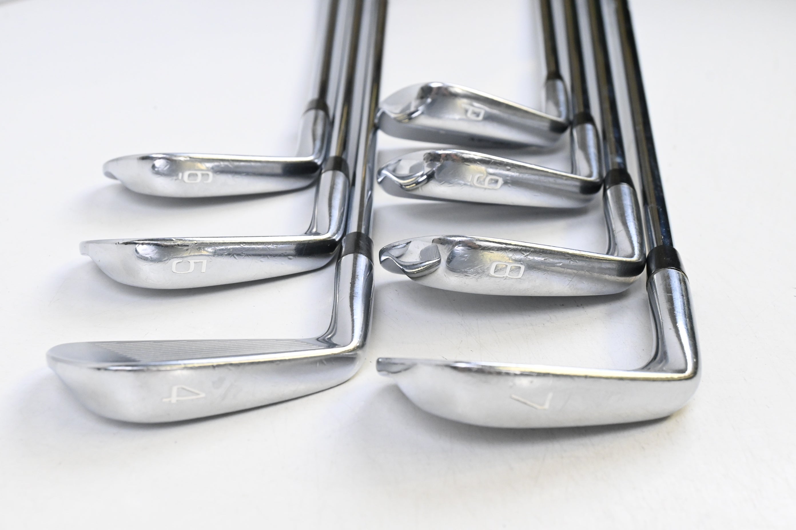 Mizuno MP-20 Blade Irons / 4-PW / Stiff Flex Project X LZ 120 Shafts