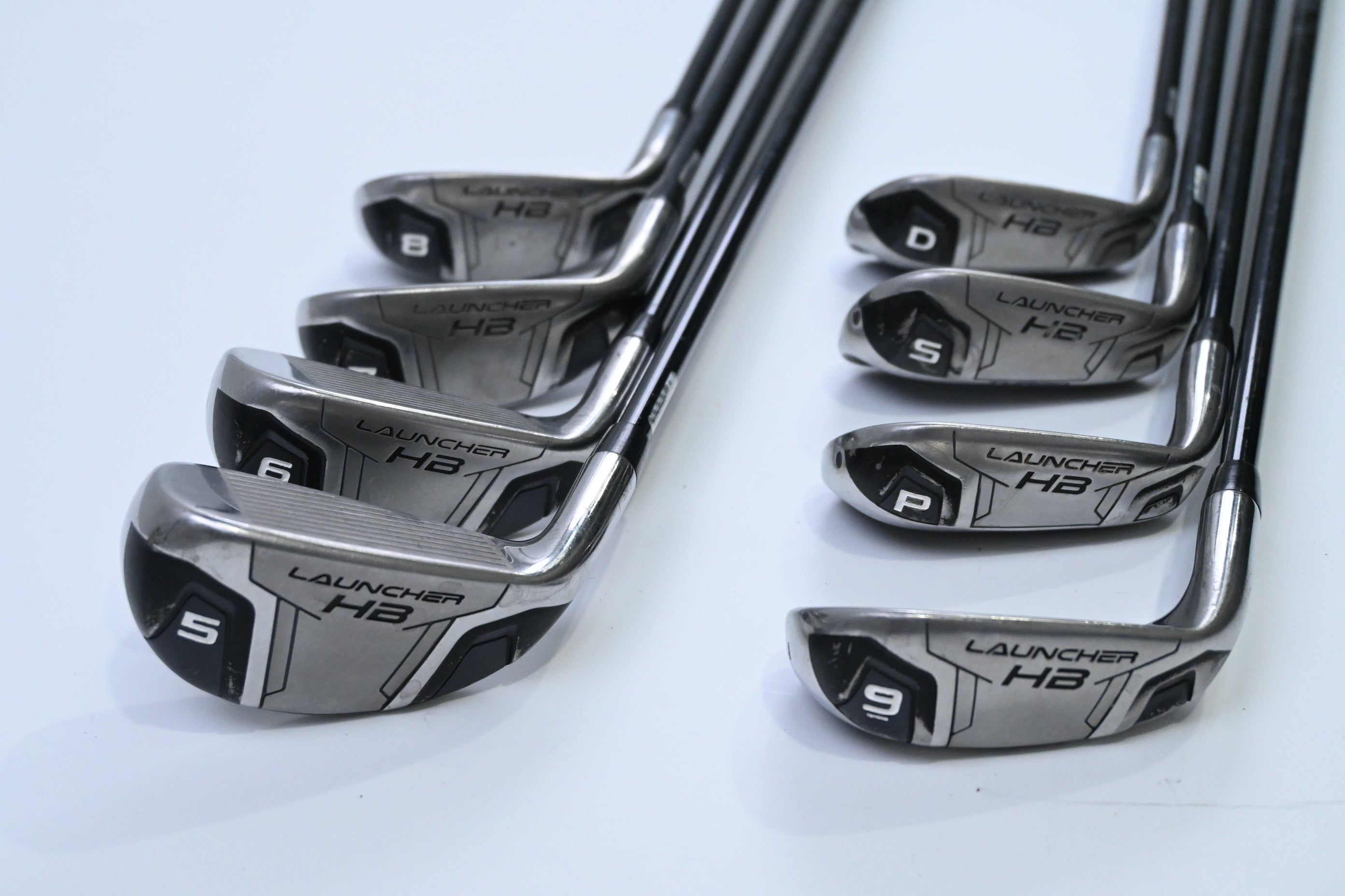 Cleveland Launcher HB Turbo Irons / 5-PW+DW+SW / Regular Flex Miyazaki C.Kua 6